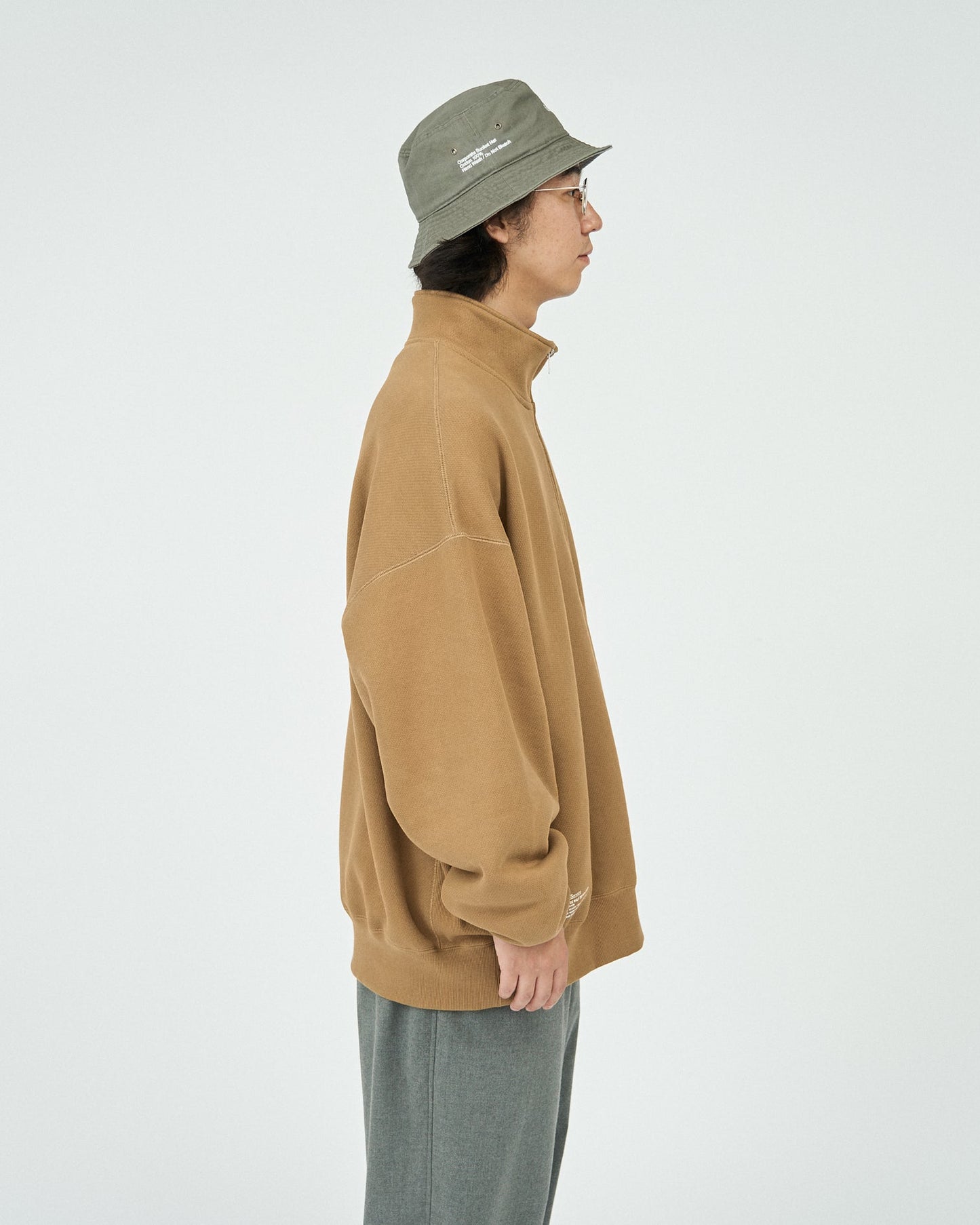 FreshService HEAVY OZ HALF ZIP PULLOVER