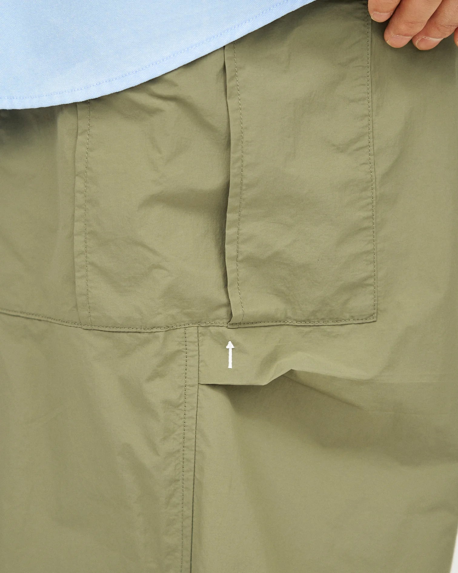 FreshService NYLON TAFFETA UPWARD CARGO POCKET PANTS FreshService NYLON TAFFETA UPWARD CARGO POCKET PANTS