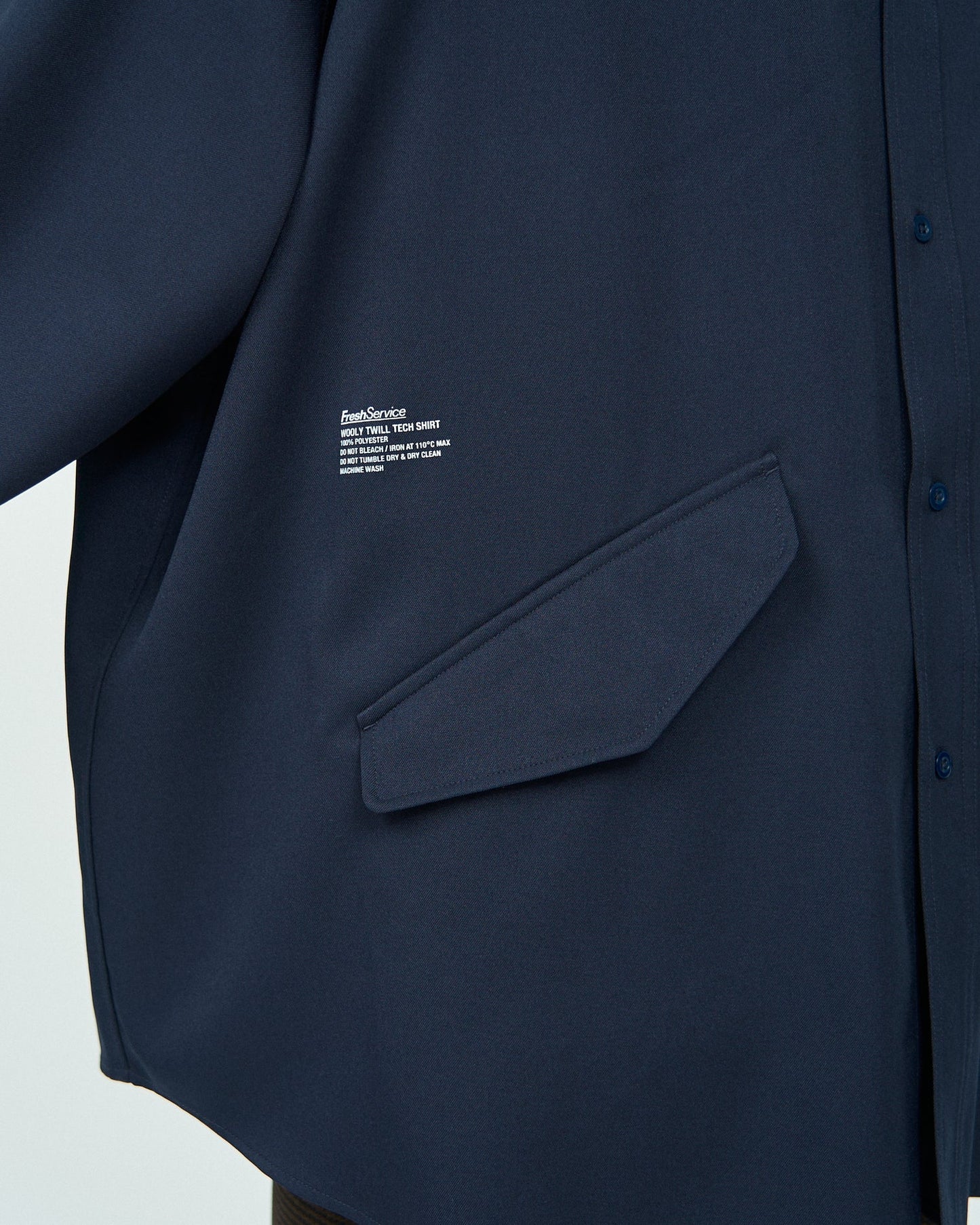 FreshService WOOLY TWILL TECH SHIRT