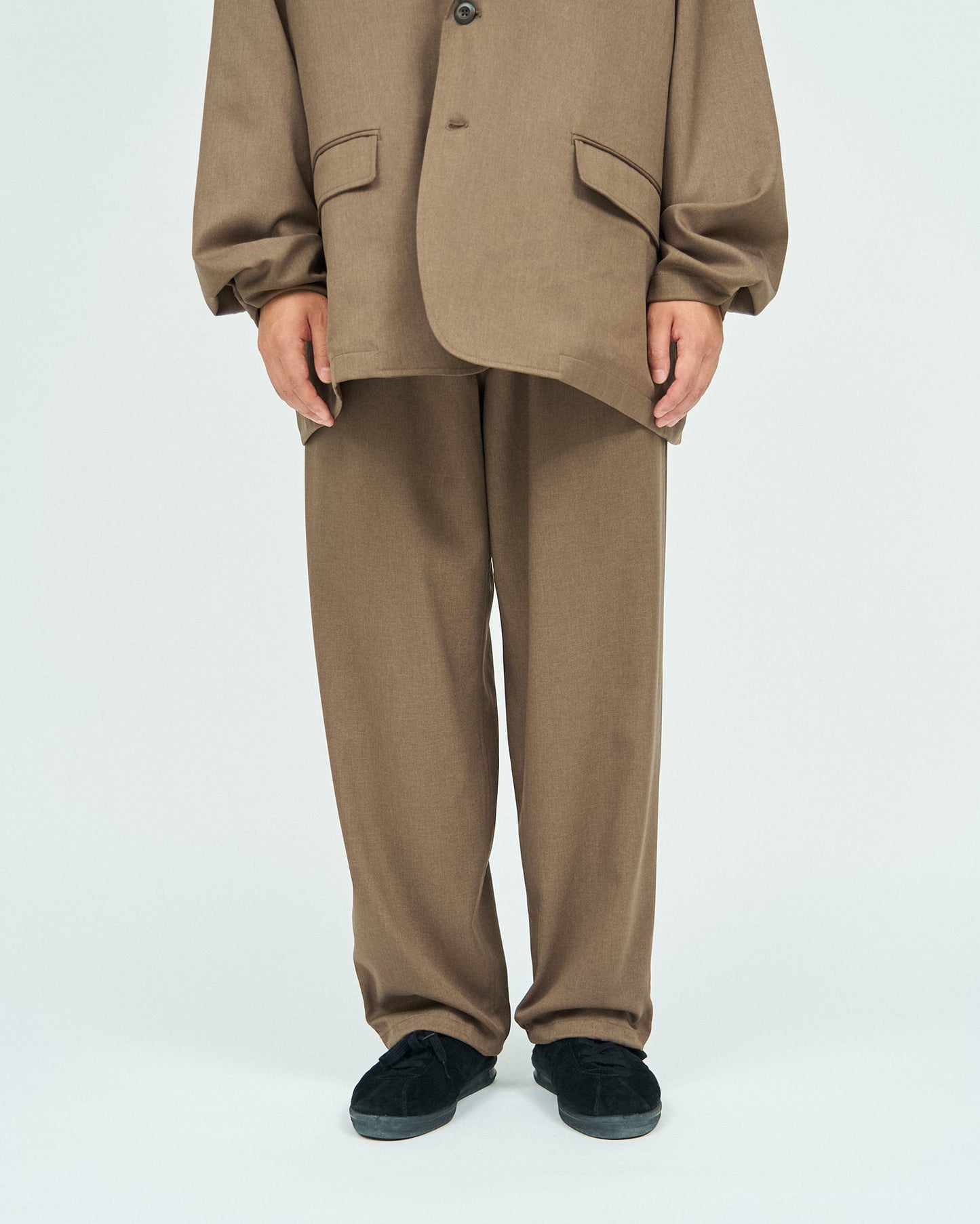 FreshService WOOLY TWILL TROUSERS