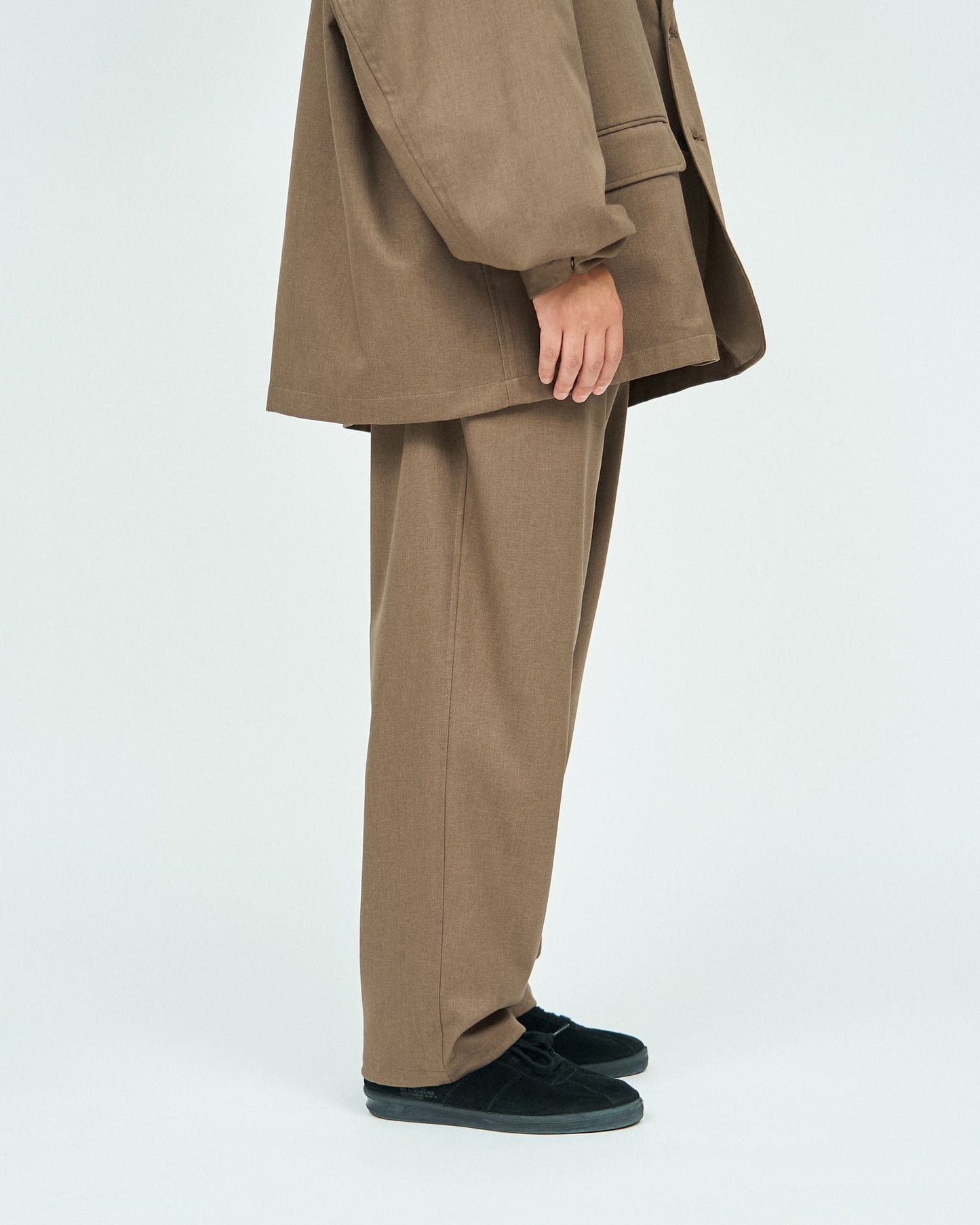 FreshService WOOLY TWILL TROUSERS