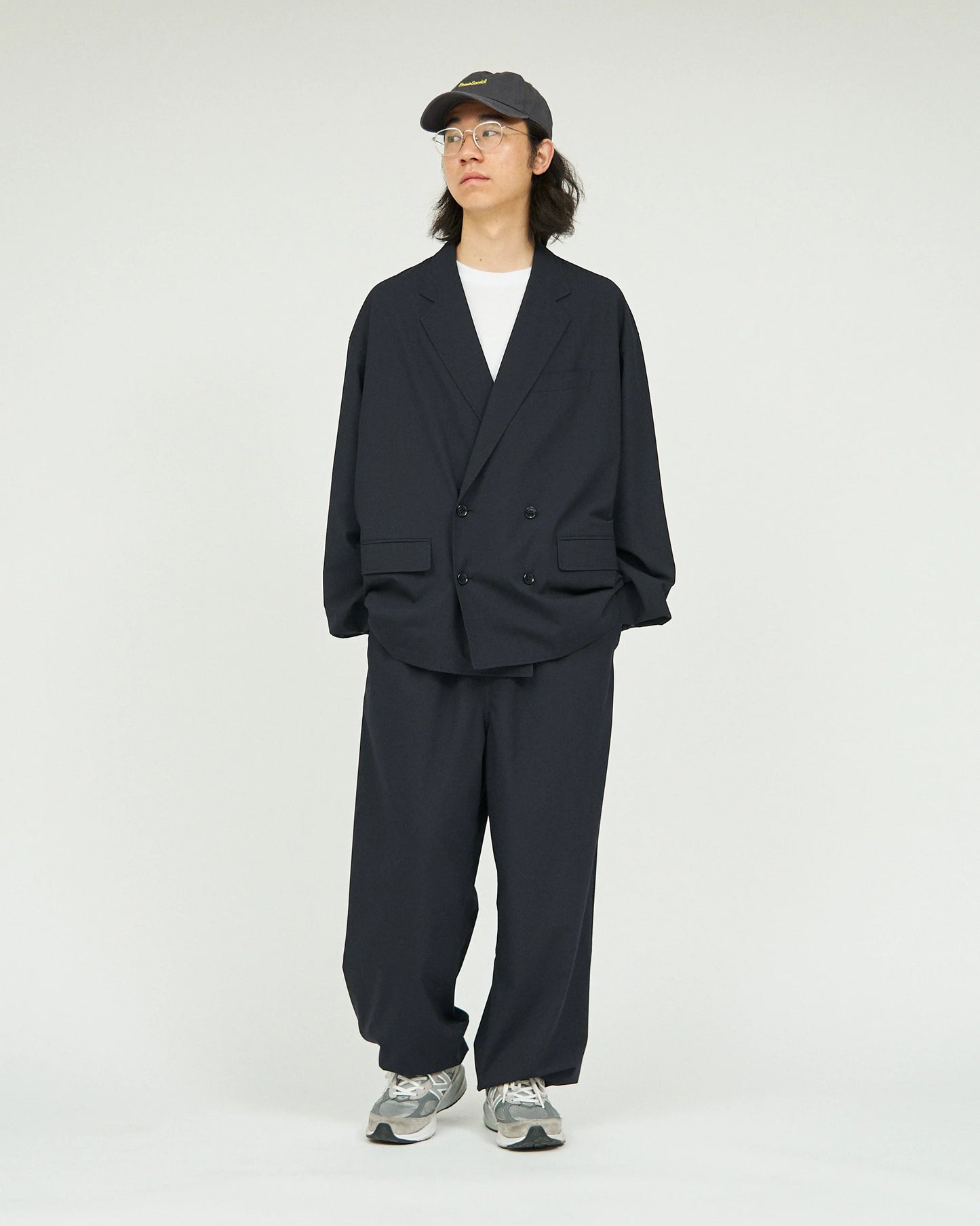 FreshService WOOLY CLOTH WIDE TROUSERS