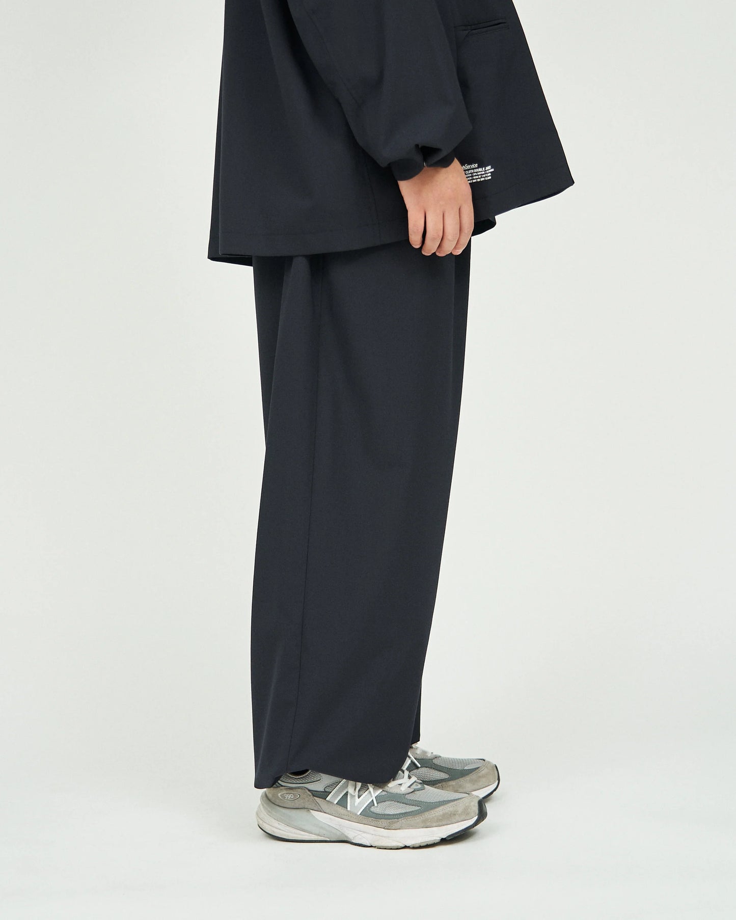 FreshService WOOLY CLOTH WIDE TROUSERS