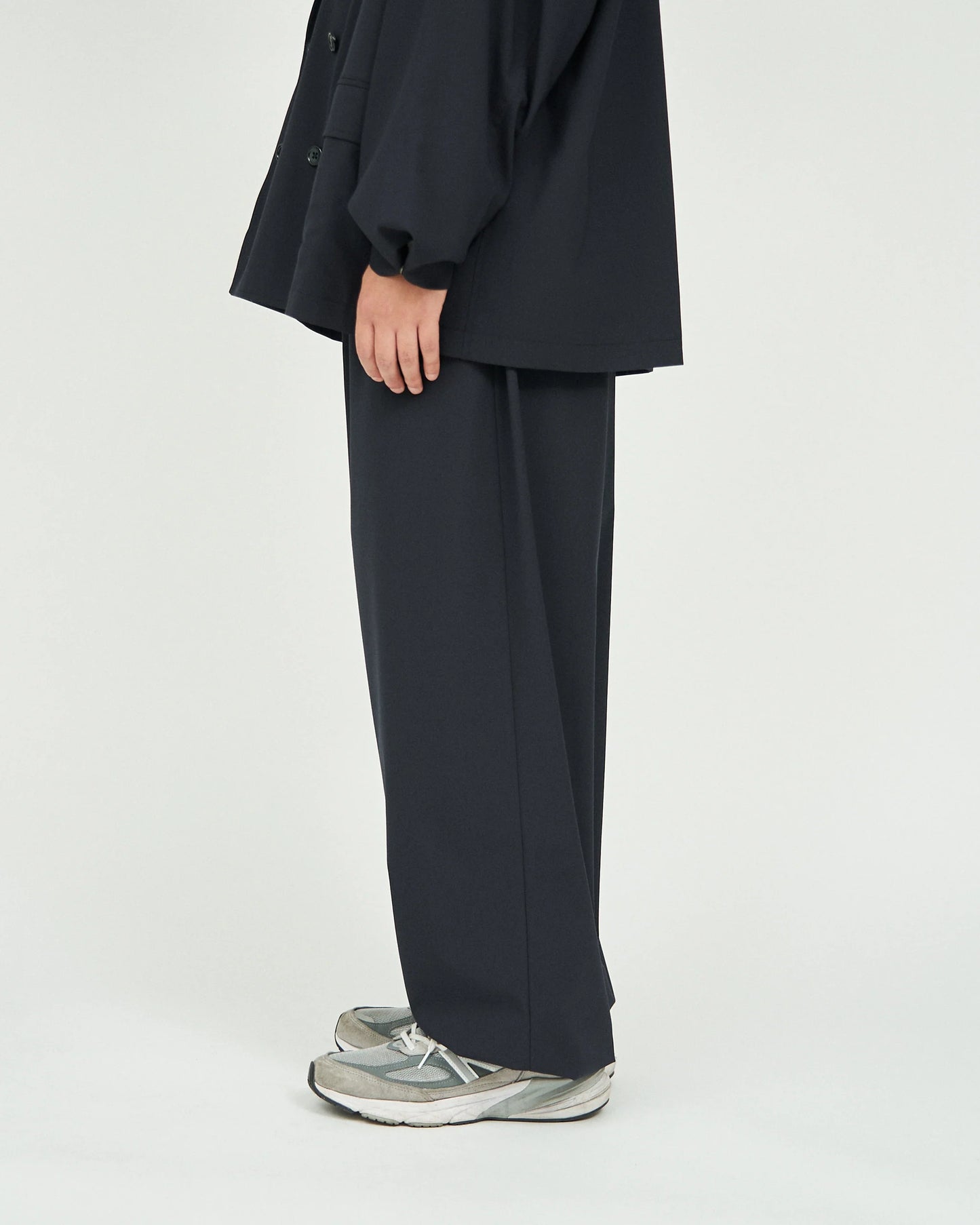 FreshService WOOLY CLOTH WIDE TROUSERS
