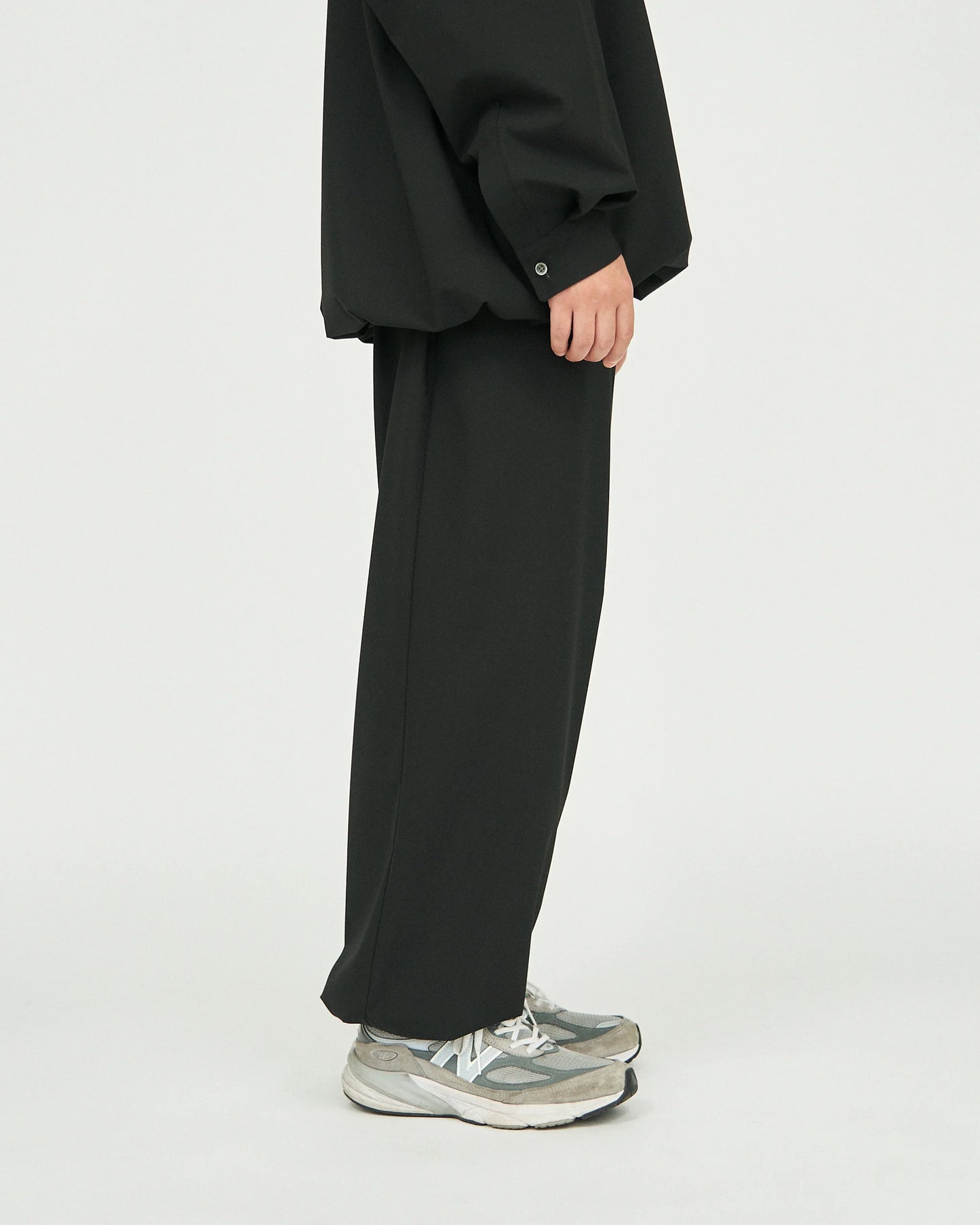 FreshService WOOLY CLOTH WIDE TROUSERS