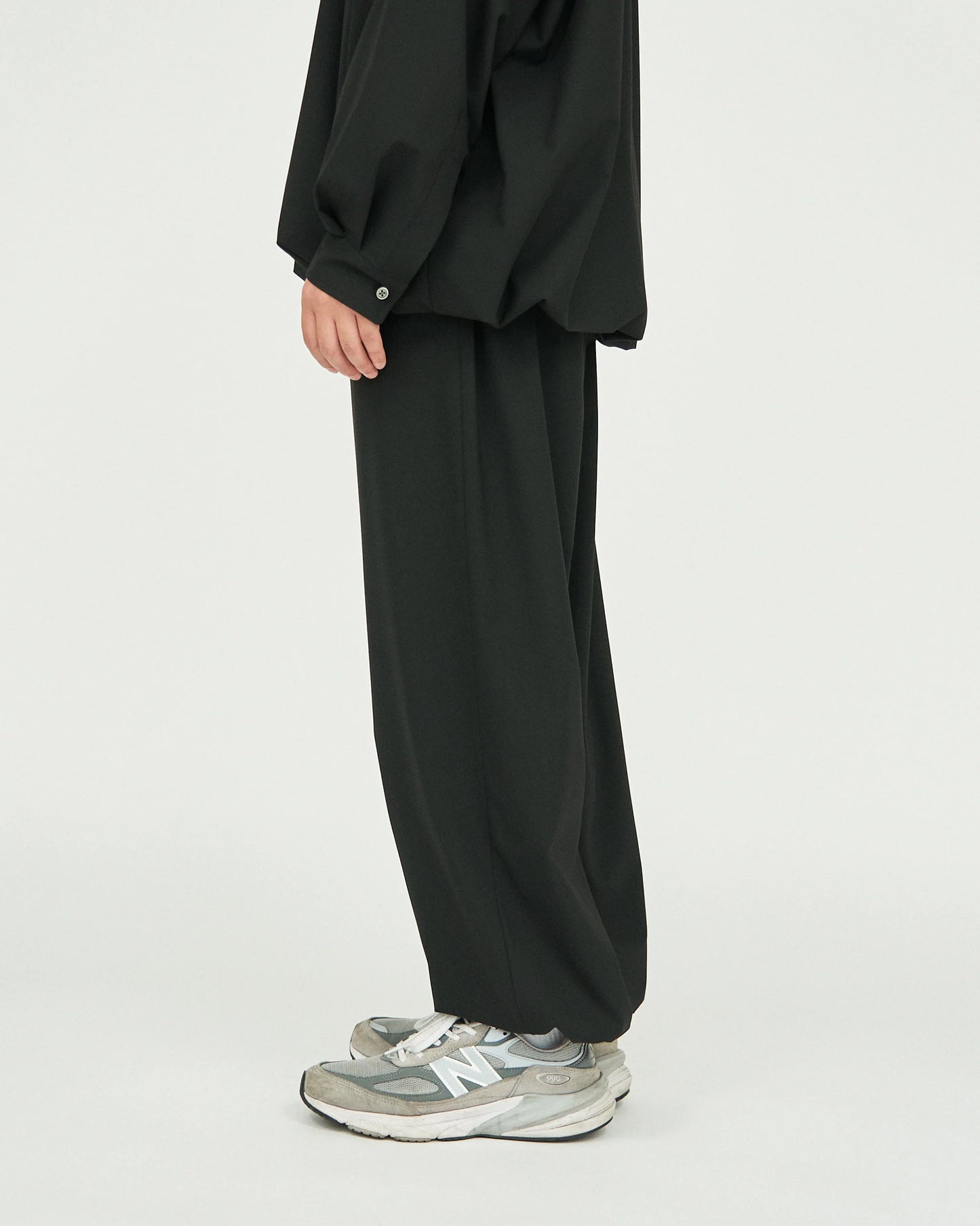 FreshService WOOLY CLOTH WIDE TROUSERS
