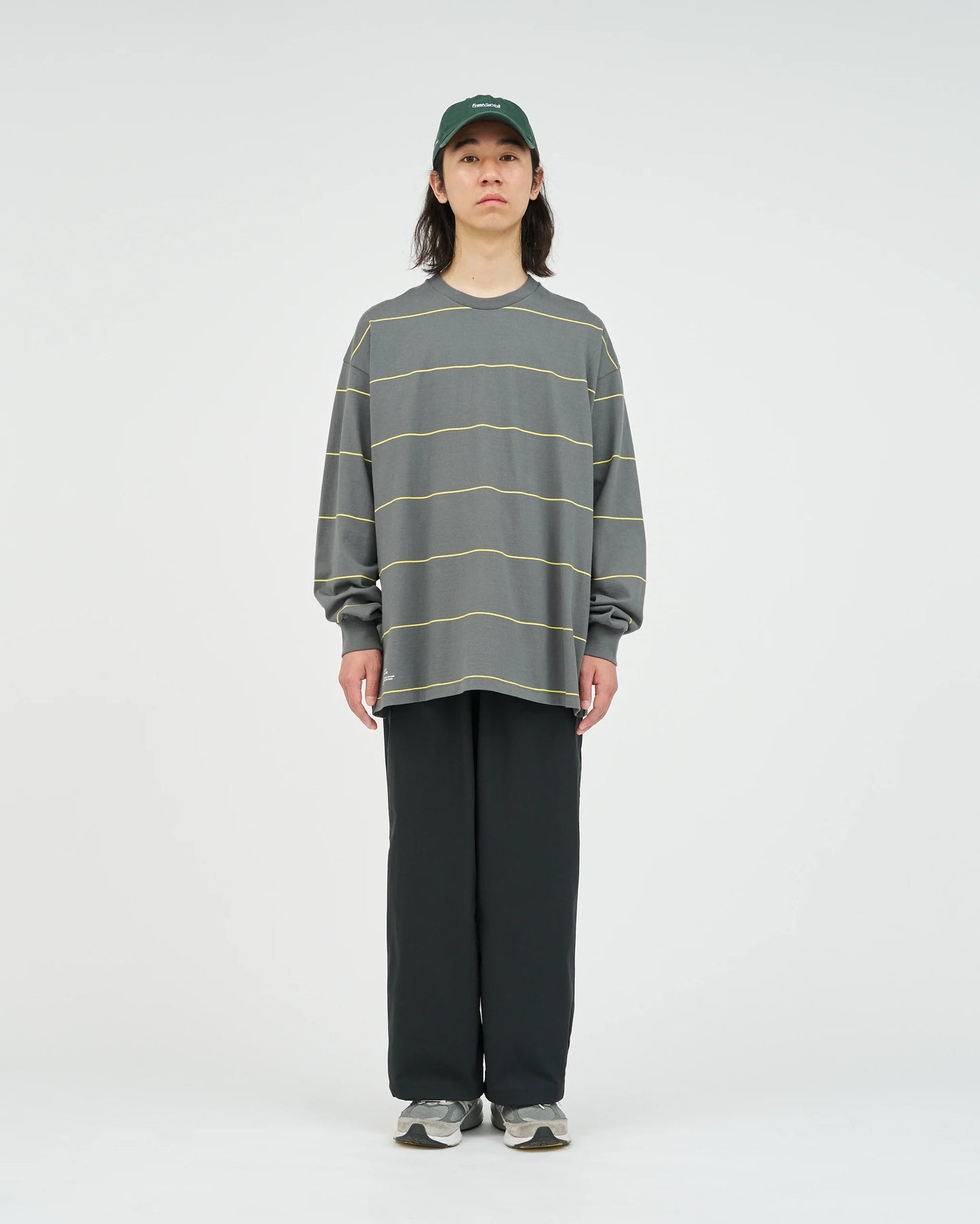 FreshService PIN BORDER L/S TEE