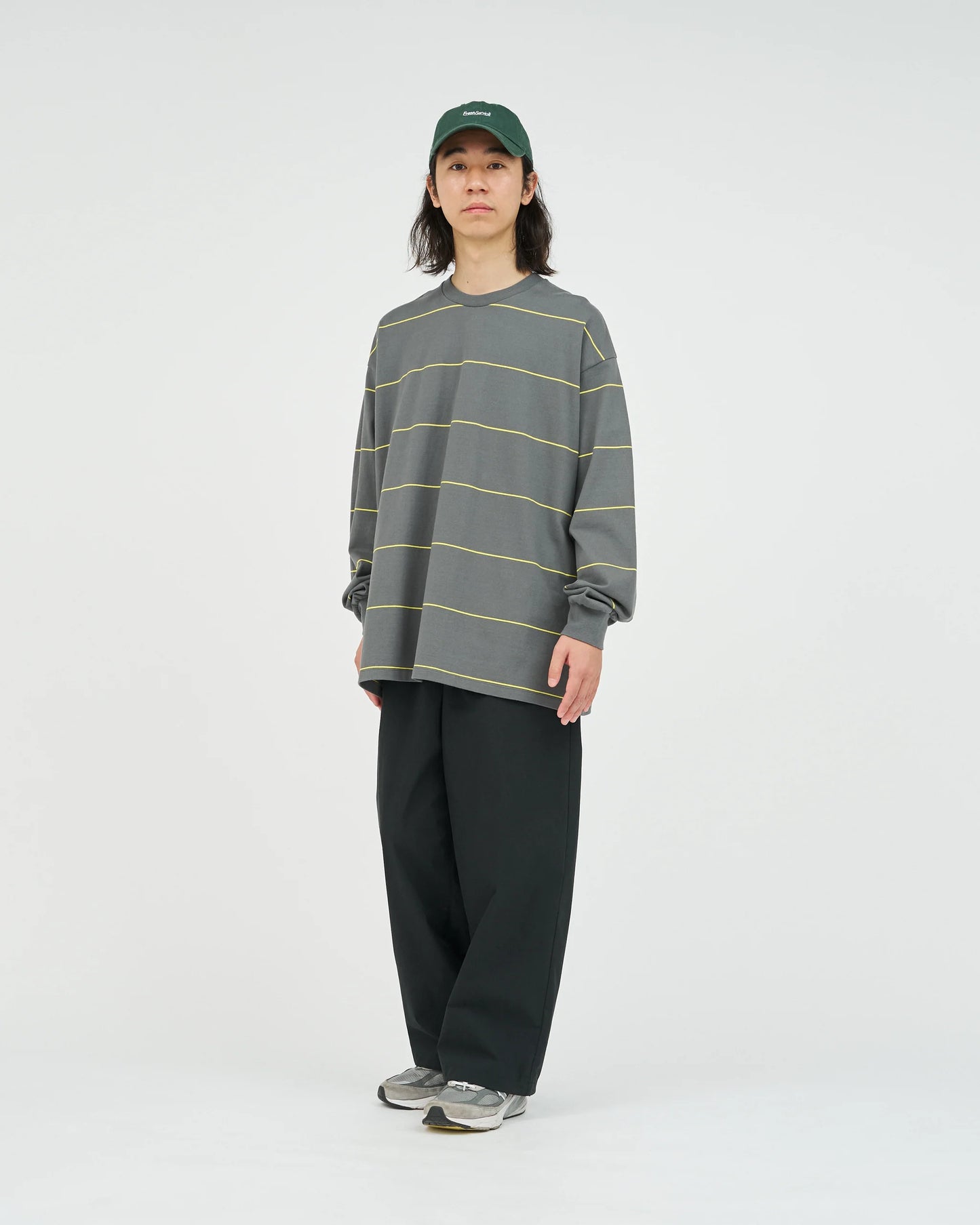 FreshService PIN BORDER L/S TEE