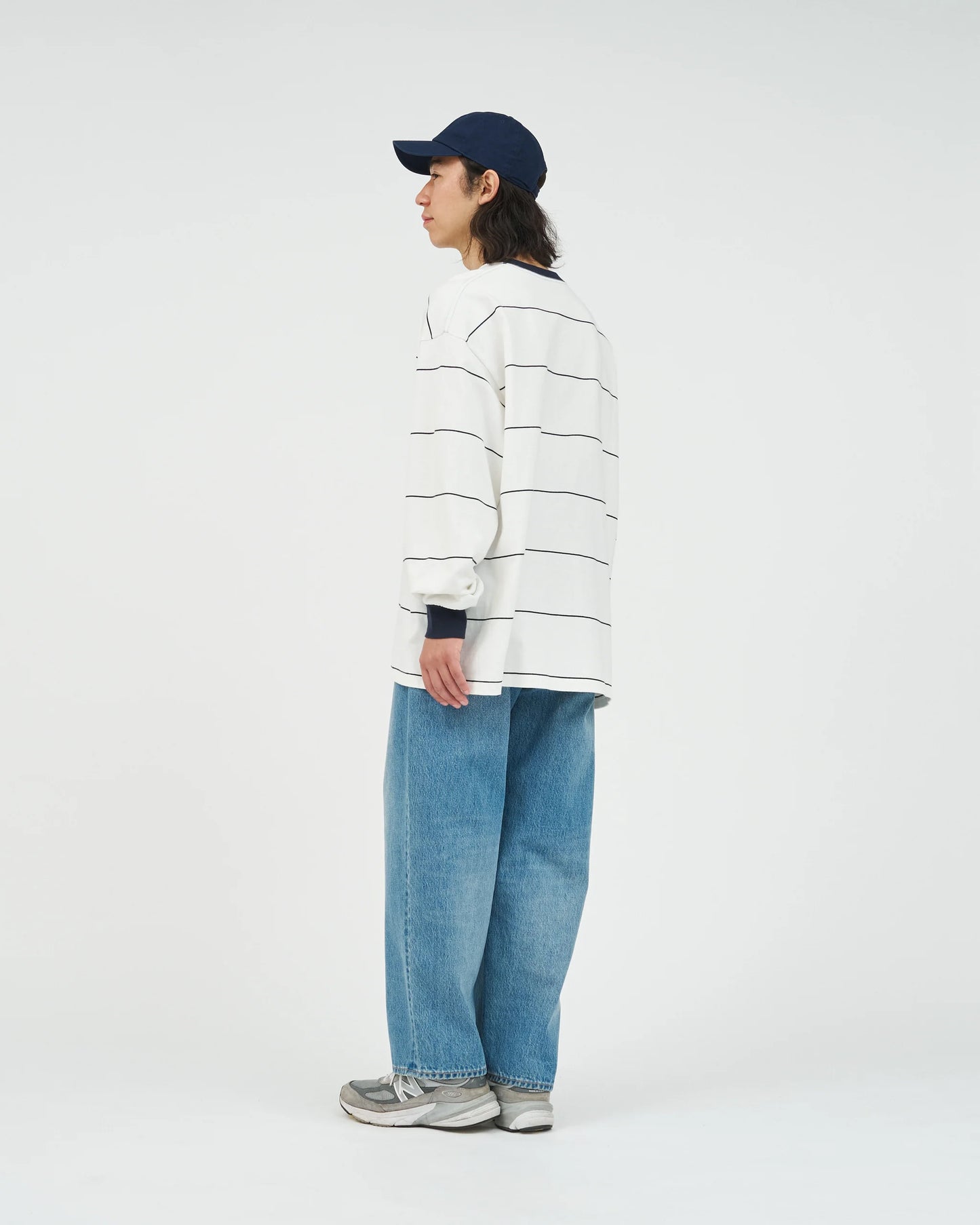 FreshService PIN BORDER L/S TEE