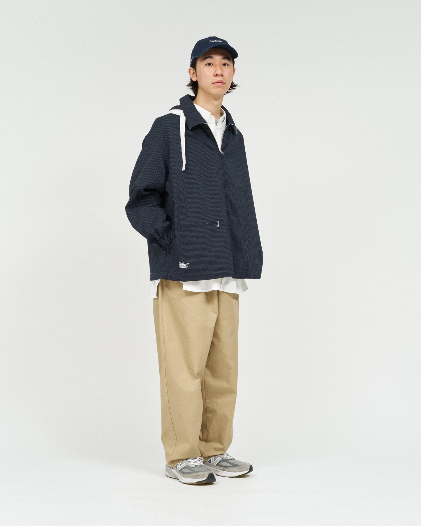 FreshService SEERSUCKER MARINE JACKET