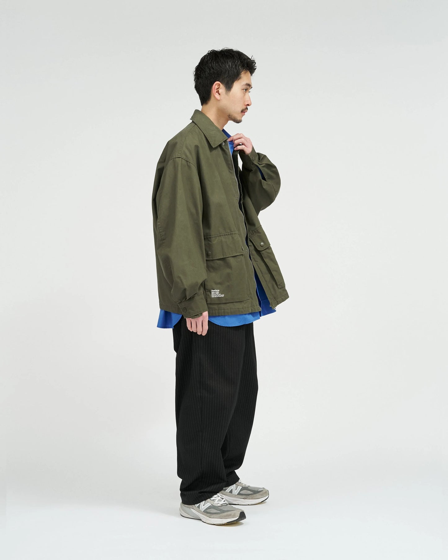 FreshService WAXED OXFORD UTILITY JACKET