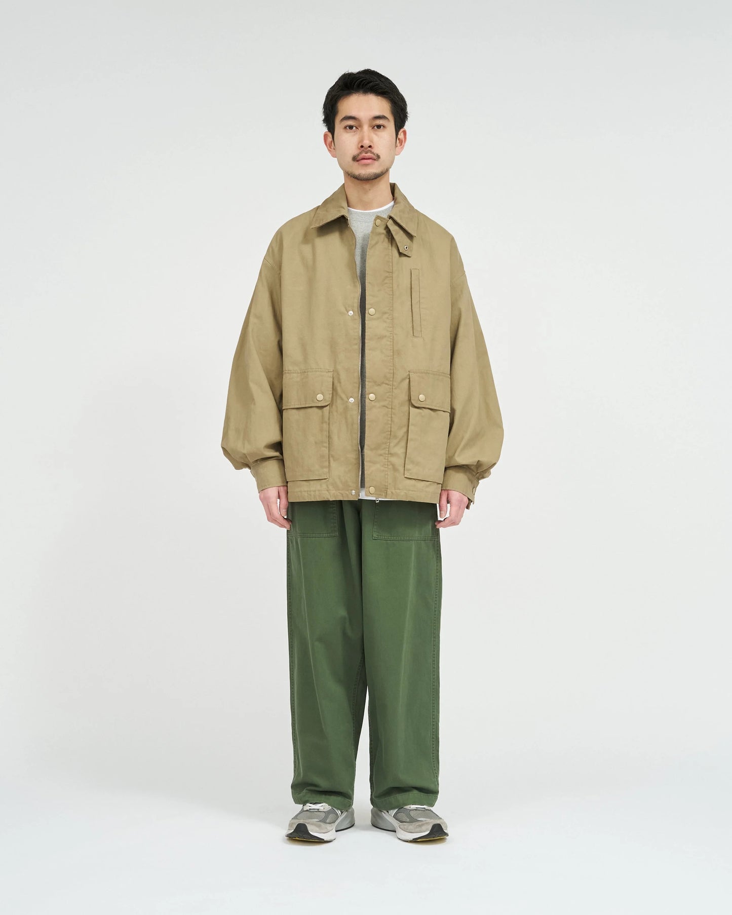 FreshService WAXED OXFORD UTILITY JACKET