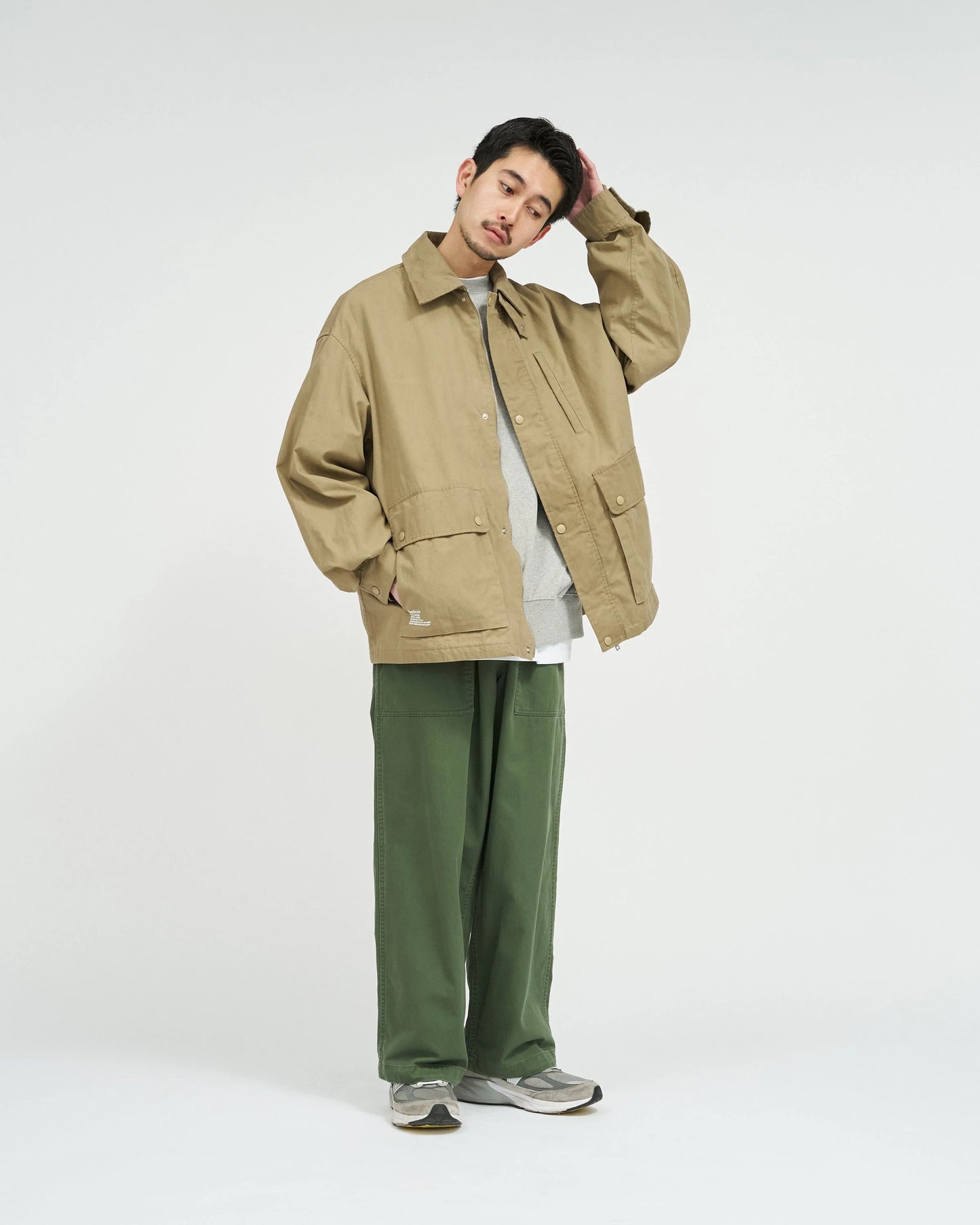 FreshService WAXED OXFORD UTILITY JACKET