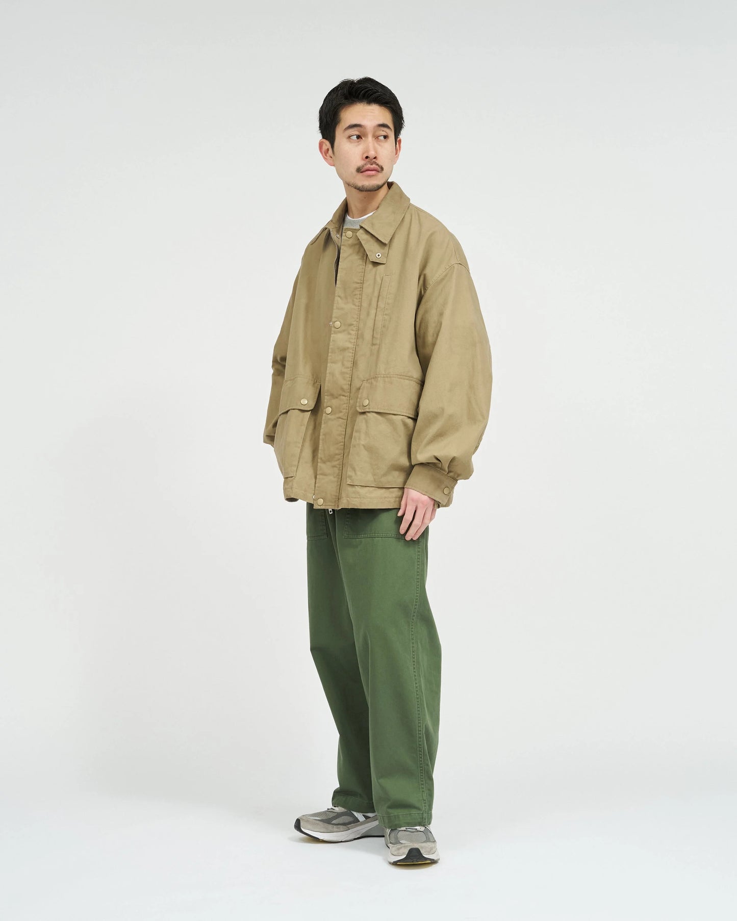 FreshService WAXED OXFORD UTILITY JACKET