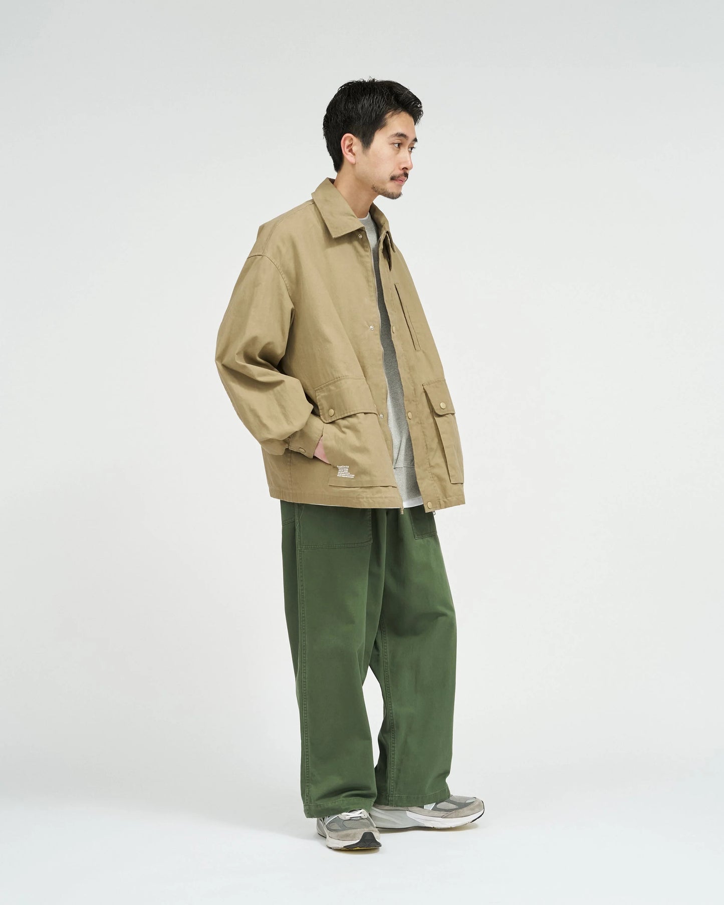 FreshService WAXED OXFORD UTILITY JACKET