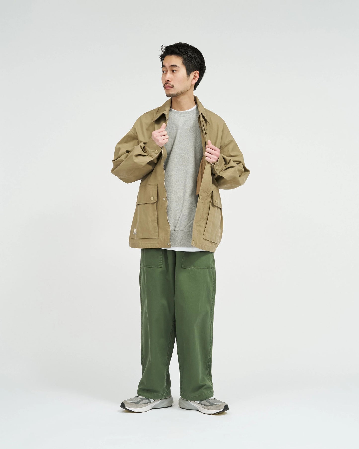 FreshService WAXED OXFORD UTILITY JACKET