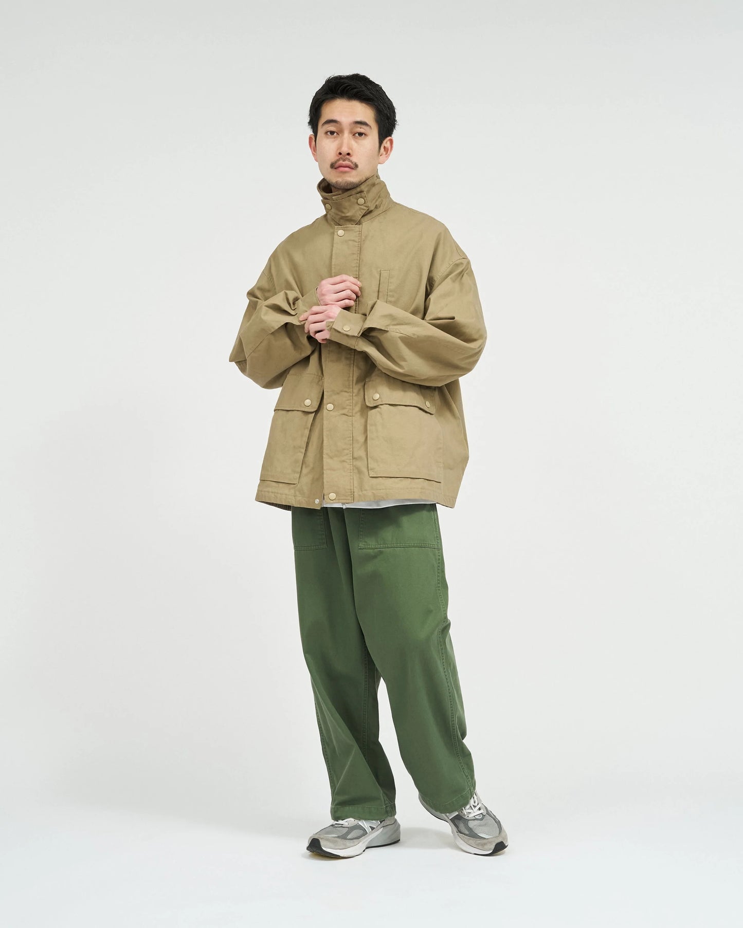 FreshService WAXED OXFORD UTILITY JACKET