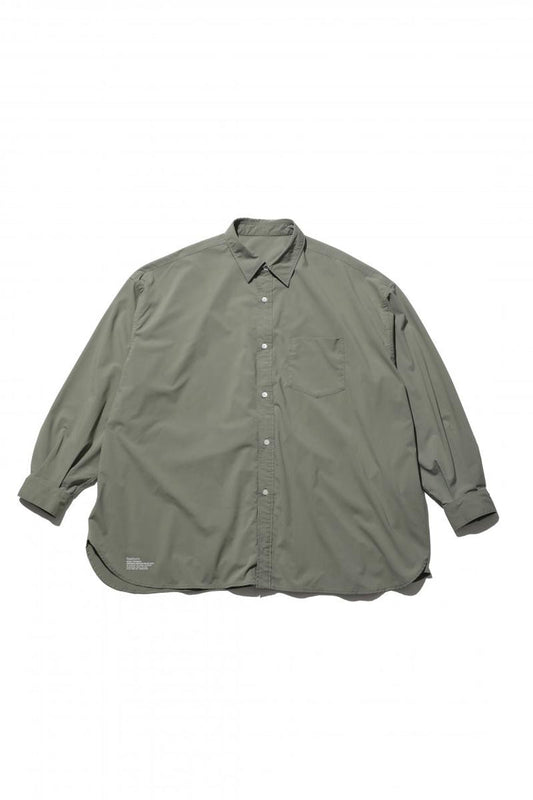 FreshService MICRO TYPEWRITER CORPORATE L/S REGULAR COLLAR SHIRT