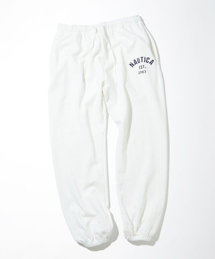 NAUTICA JAPAN Felt Patch Arch Logo Sweat Pants