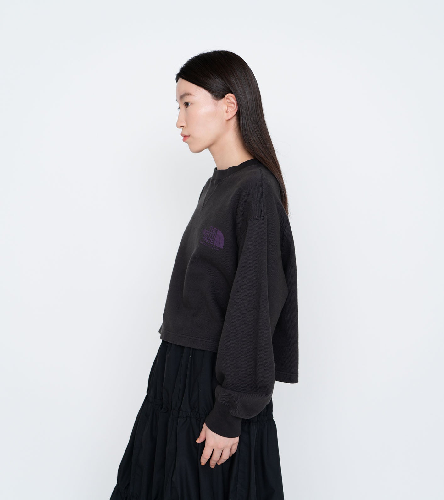 THE NORTH FACE PURPLE LABEL Field Cropped Graphic Tee