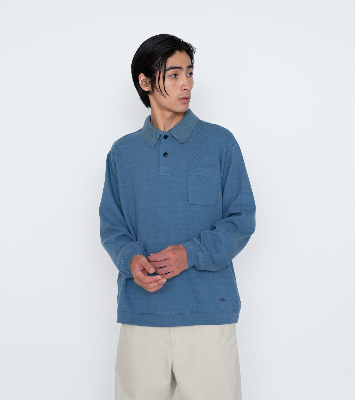 THE NORTH FACE PURPLE LABEL Field Long Sleeve Pocket Polo – unexpected ...