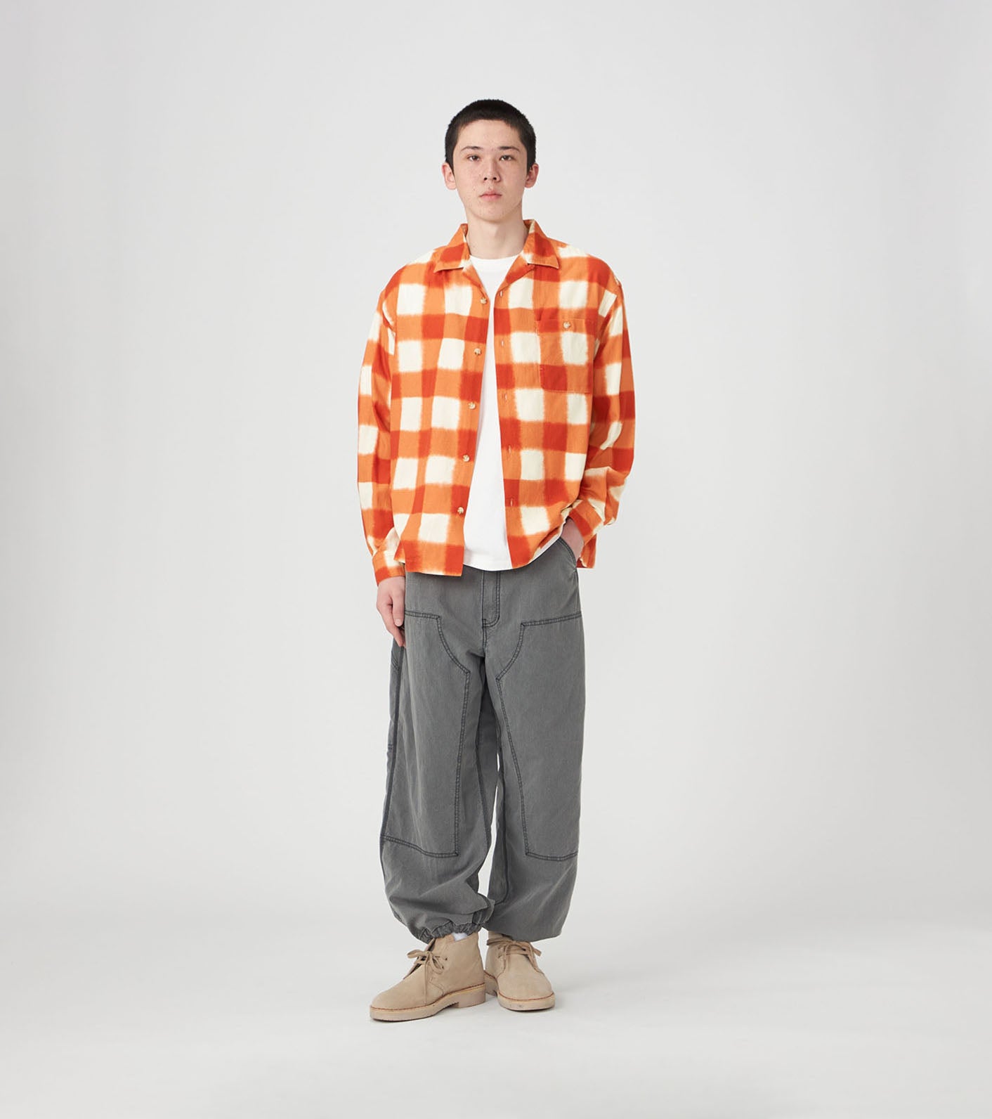 Purple Label Field Open Collar Shirt