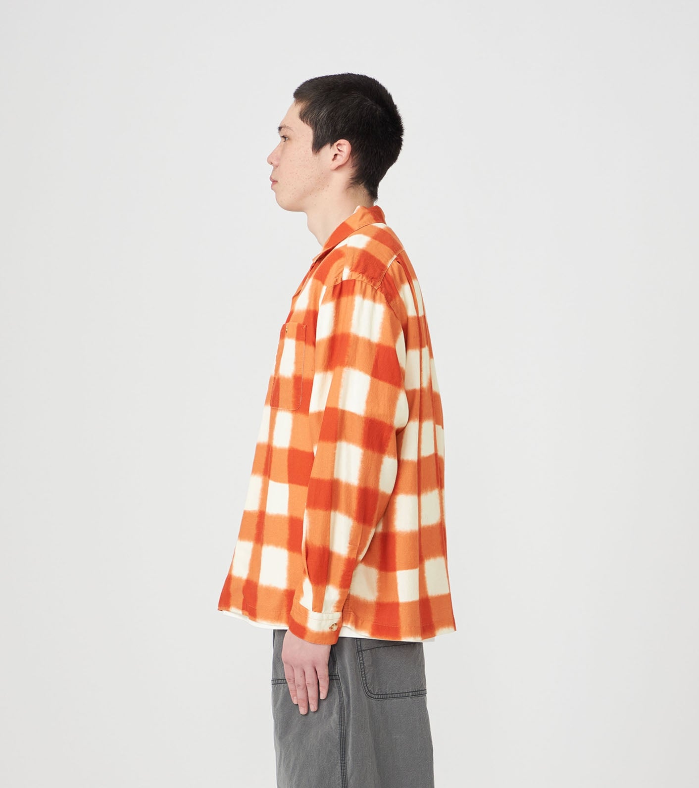 Purple Label Field Open Collar Shirt