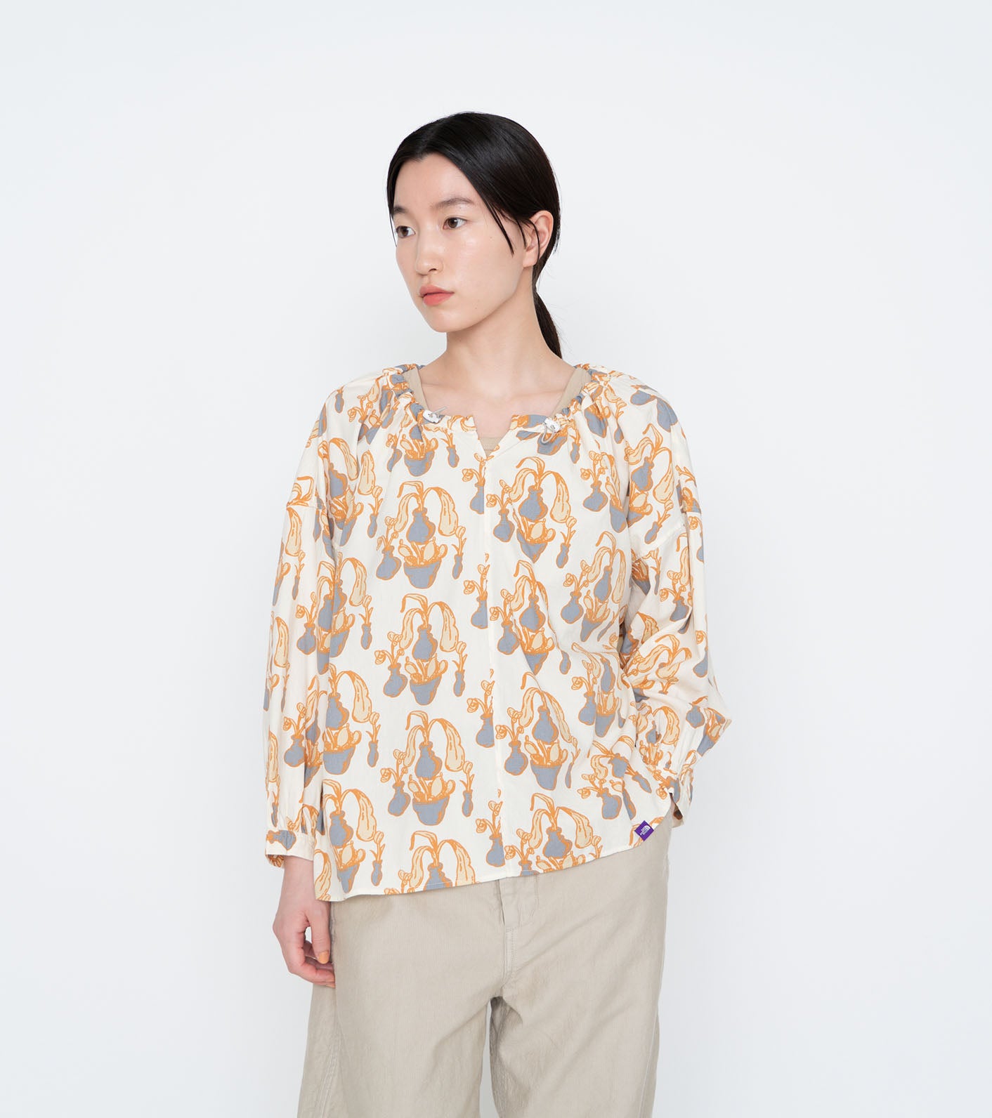 <Women's> THE NORTH FACE PURPLE LABEL Field Pullover Blouse