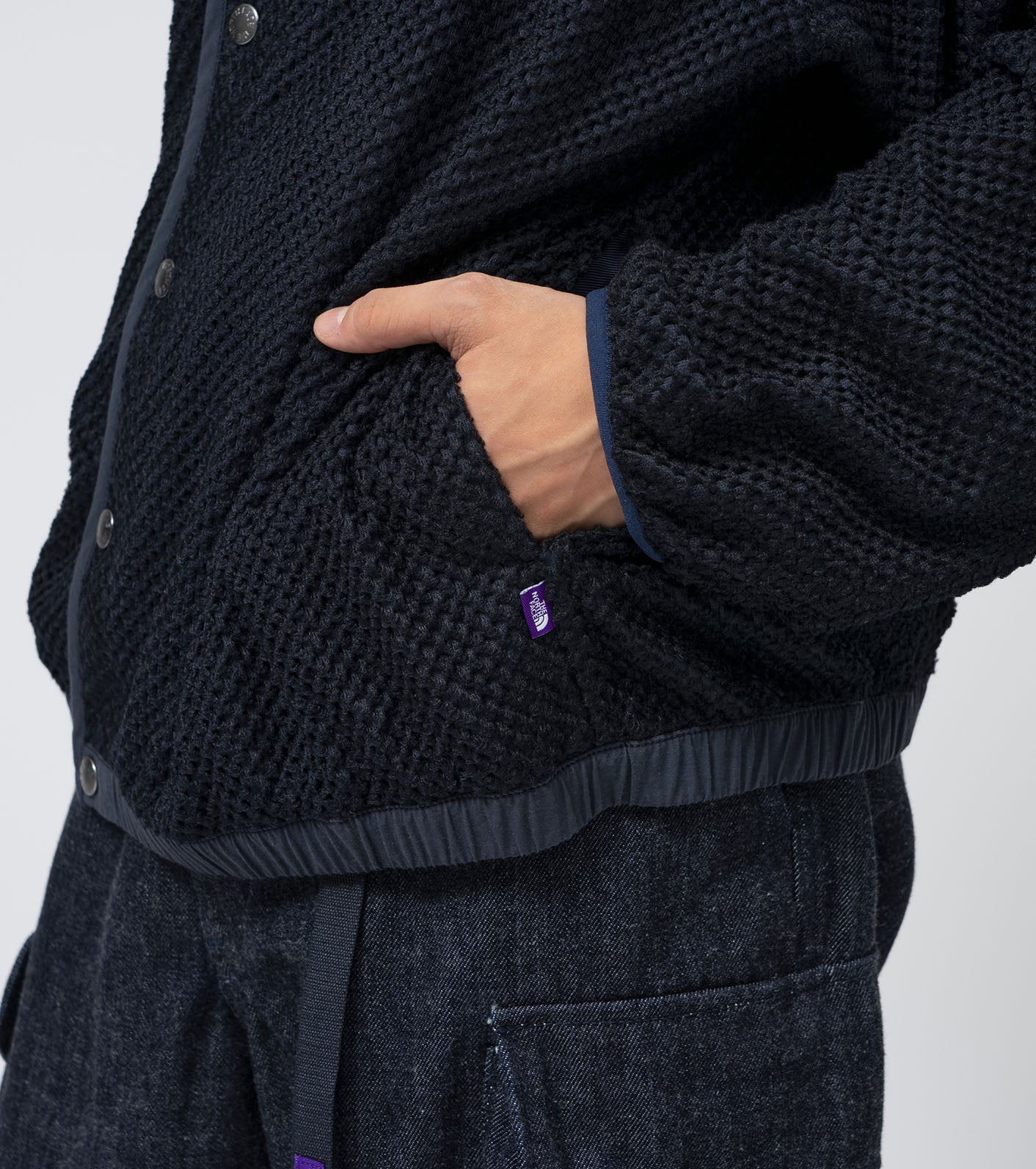 THE NORTH FACE PURPLE LABEL Field Reversible Snap Cardigan