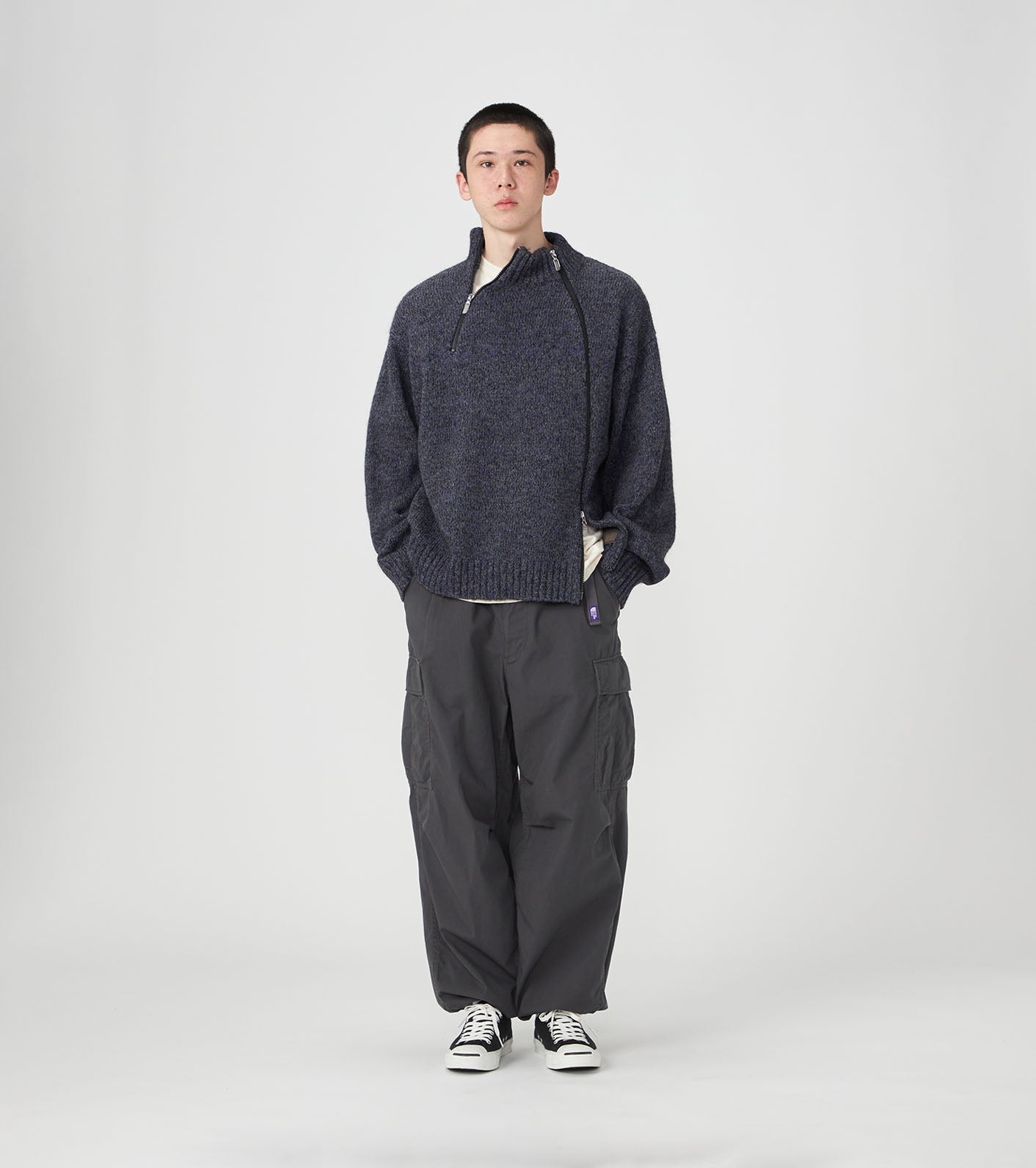 Purple Label Field Steep Knit Jacket