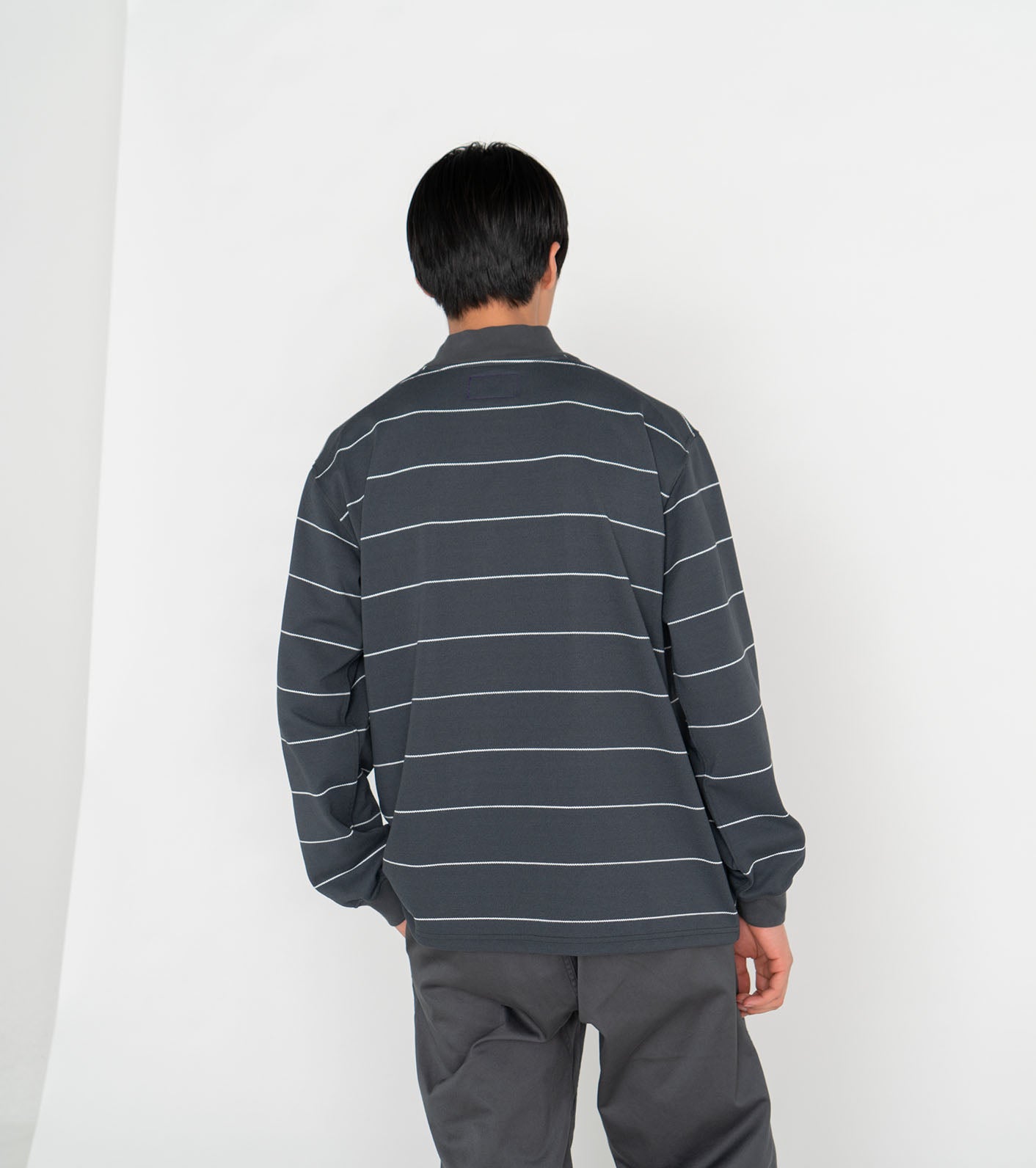 THE NORTH FACE PURPLE LABEL Field Striped Mockneck