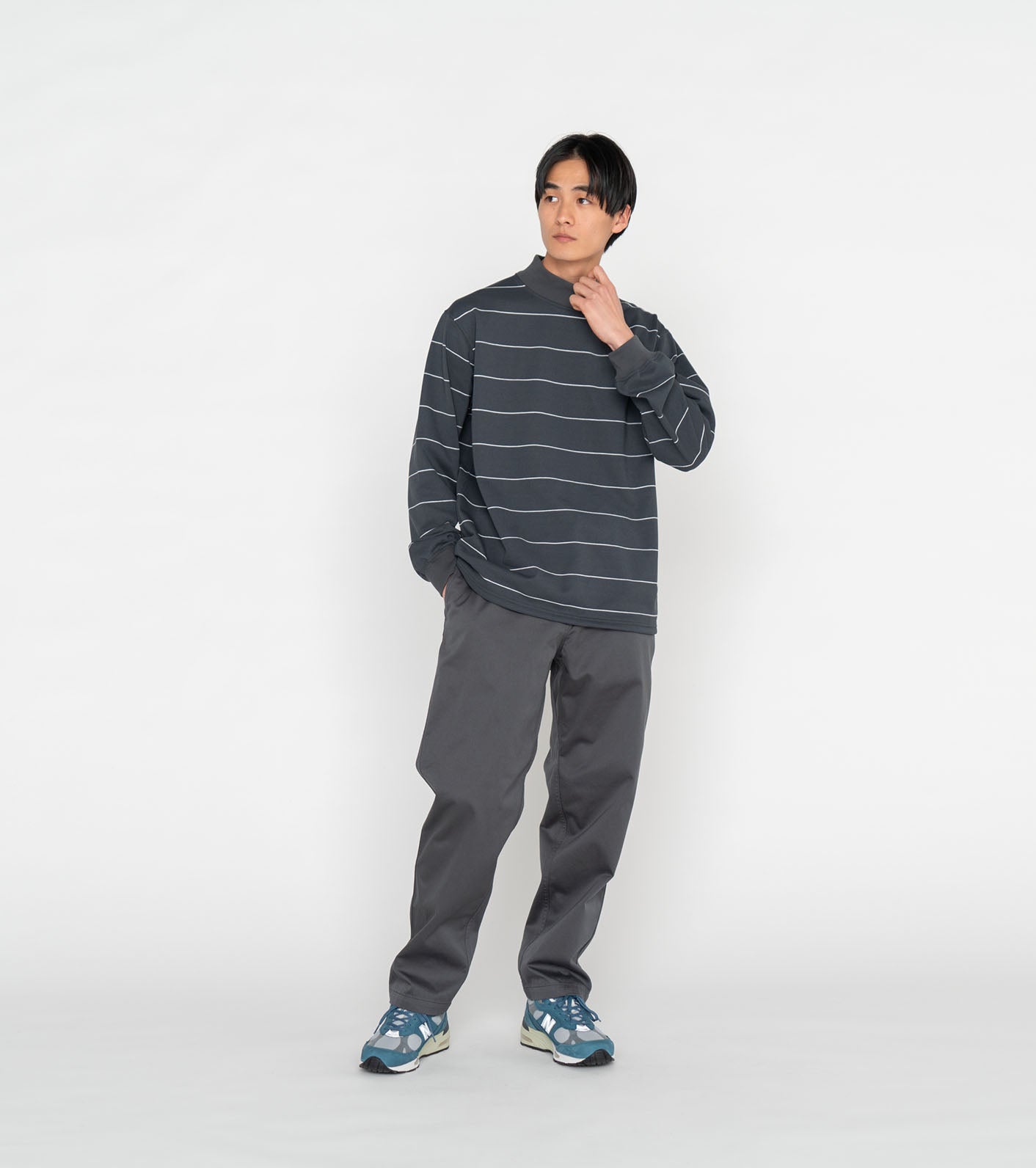 THE NORTH FACE PURPLE LABEL Field Striped Mockneck – unexpected store