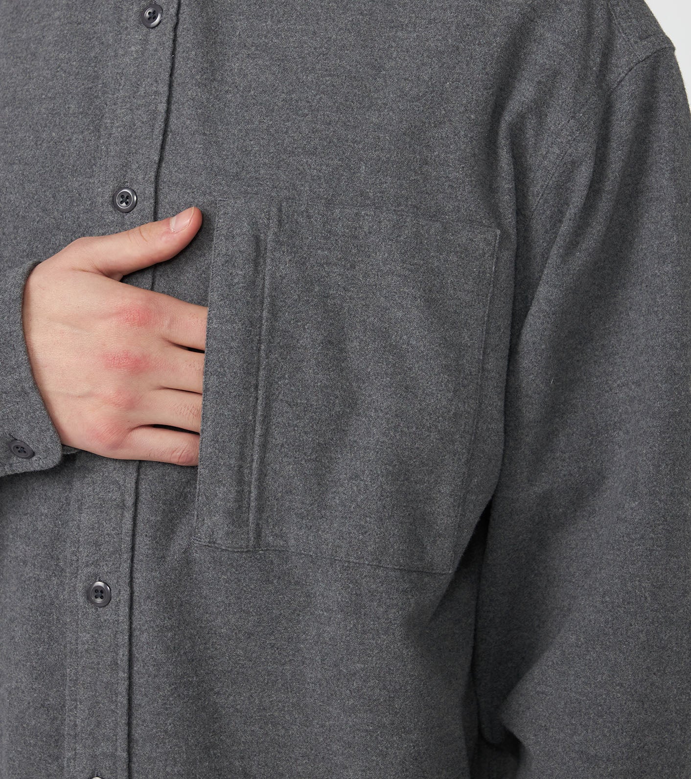 THE NORTH FACE PURPLE LABEL Flannel Mountain Hooded Shirt