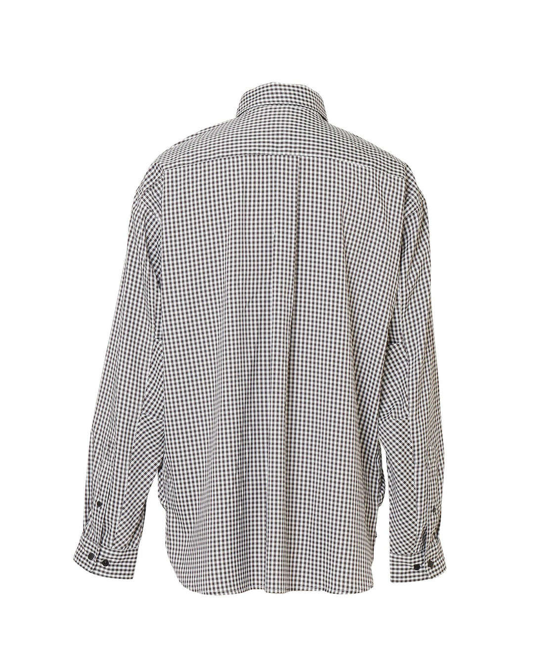 NANGA GINGHAM CHECK CAMP SHIRT