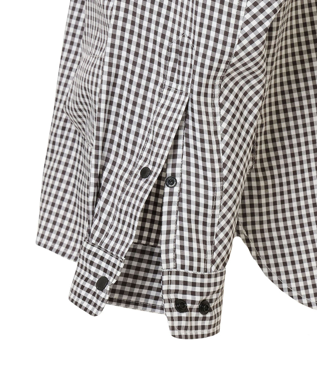 NANGA GINGHAM CHECK CAMP SHIRT