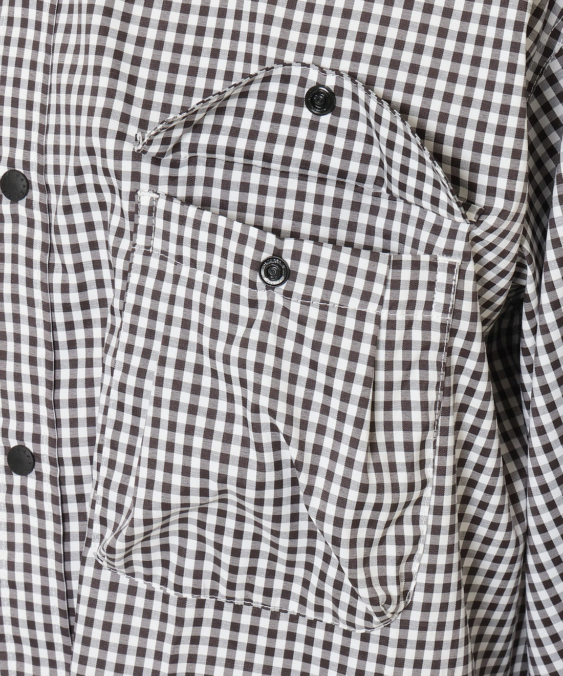 NANGA GINGHAM CHECK CAMP SHIRT