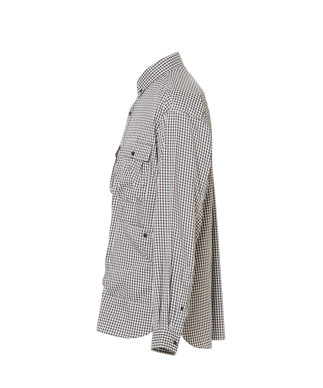 NANGA GINGHAM CHECK CAMP SHIRT