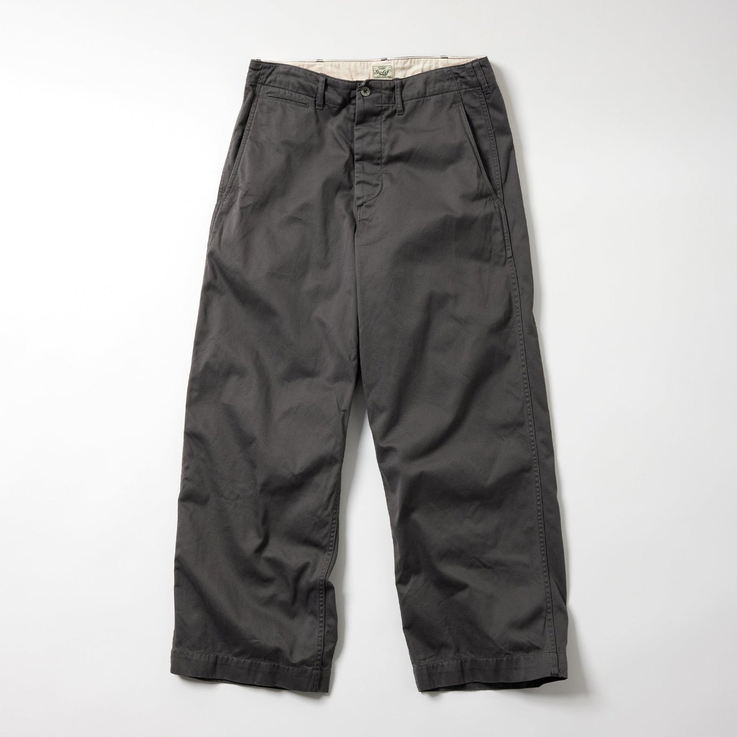 GOLD SELVEDGE WEAPON WIDE TROUSERS