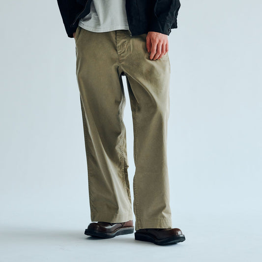 GOLD SELVEDGE WEAPON WIDE TROUSERS