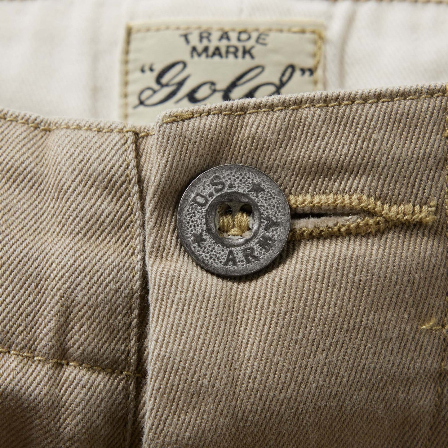 GOLD SELVEDGE WEAPON WIDE TROUSERS