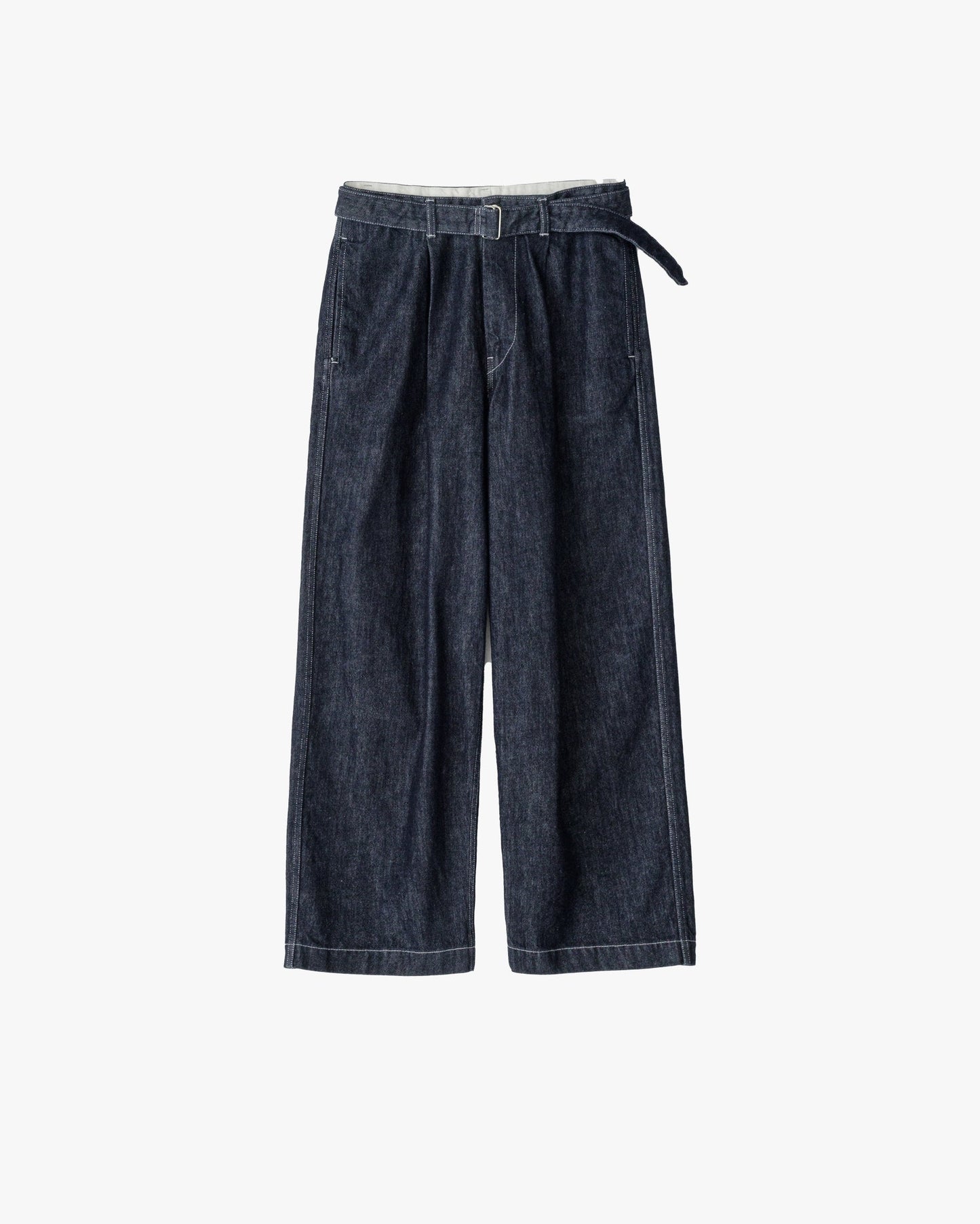 Graphpaper Colorfast Denim Belted Pants