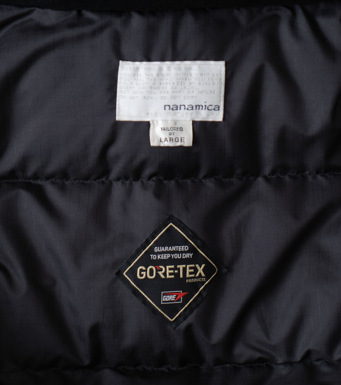 nanamica GORE-TEX Down Coat