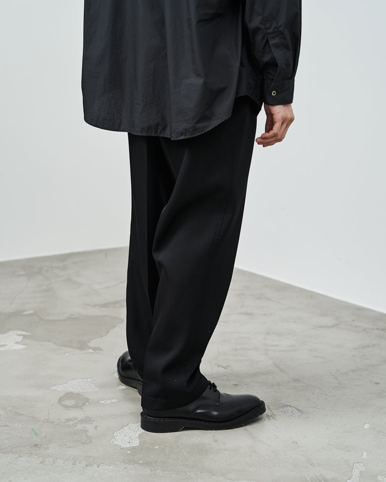 graphpaper scale off wool tapered slacks-