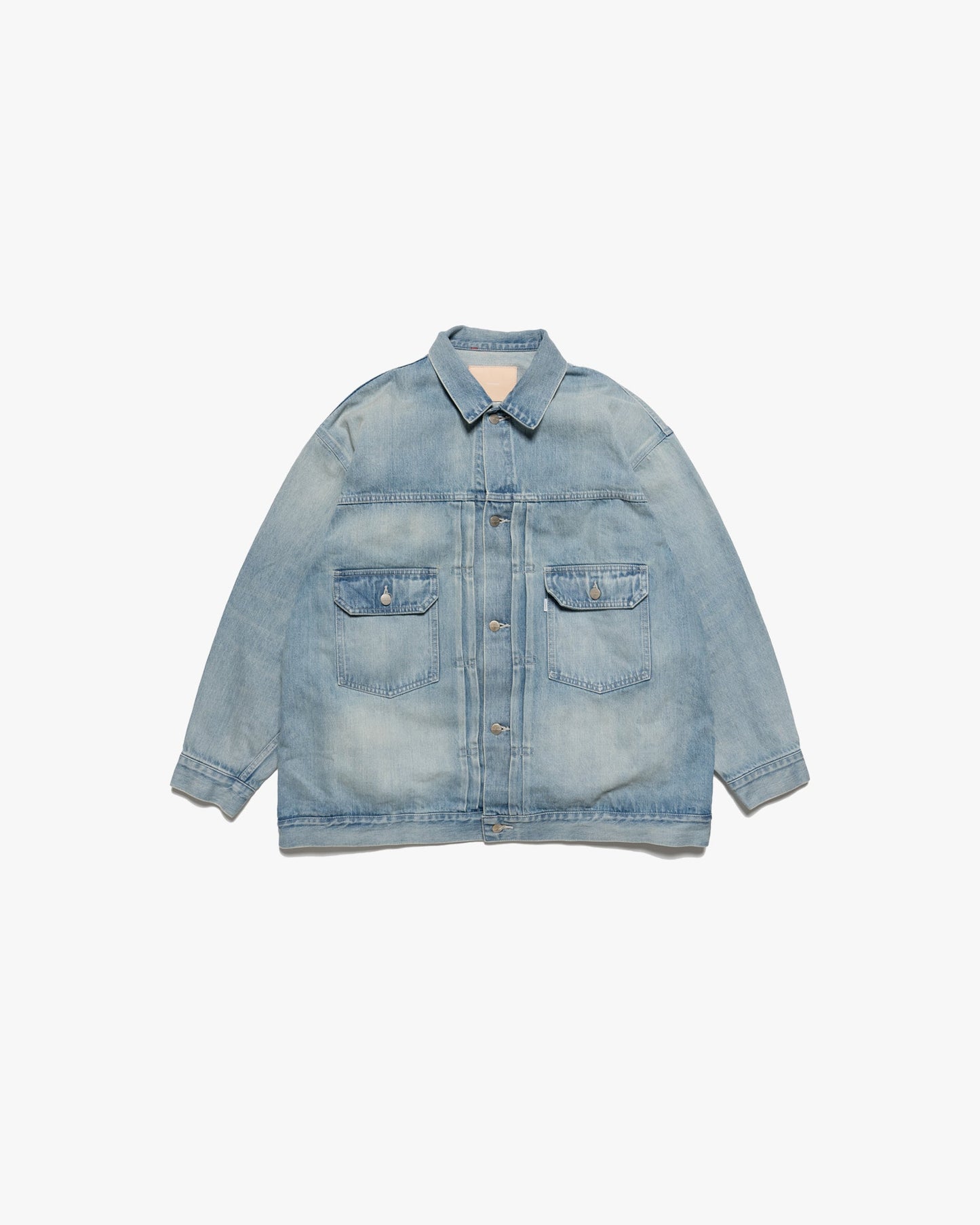 Graphpaper Selvage Denim Jacket - Light Fade