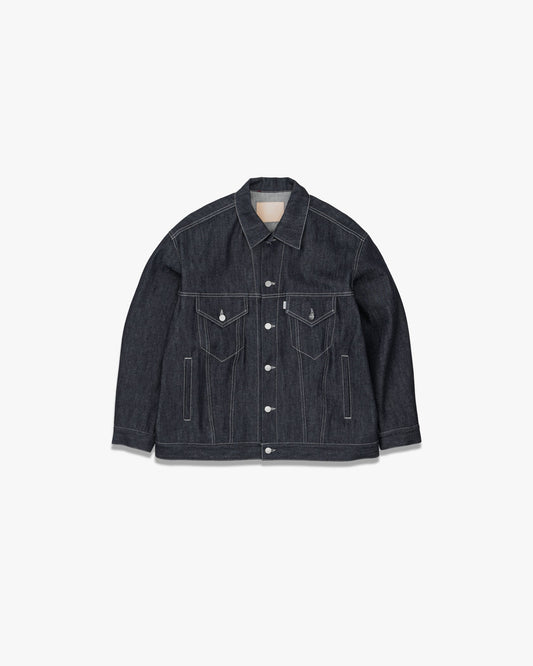 Graphpaper Selvage Denim Trucker Jacket - RIGID