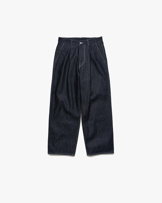 Graphpaper Selvage Denim Two Tuck Pants - RIGID