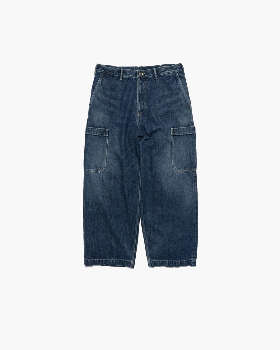 Graphpaper Selvage Denim Cargo Pants - DARK FADE – unexpected store