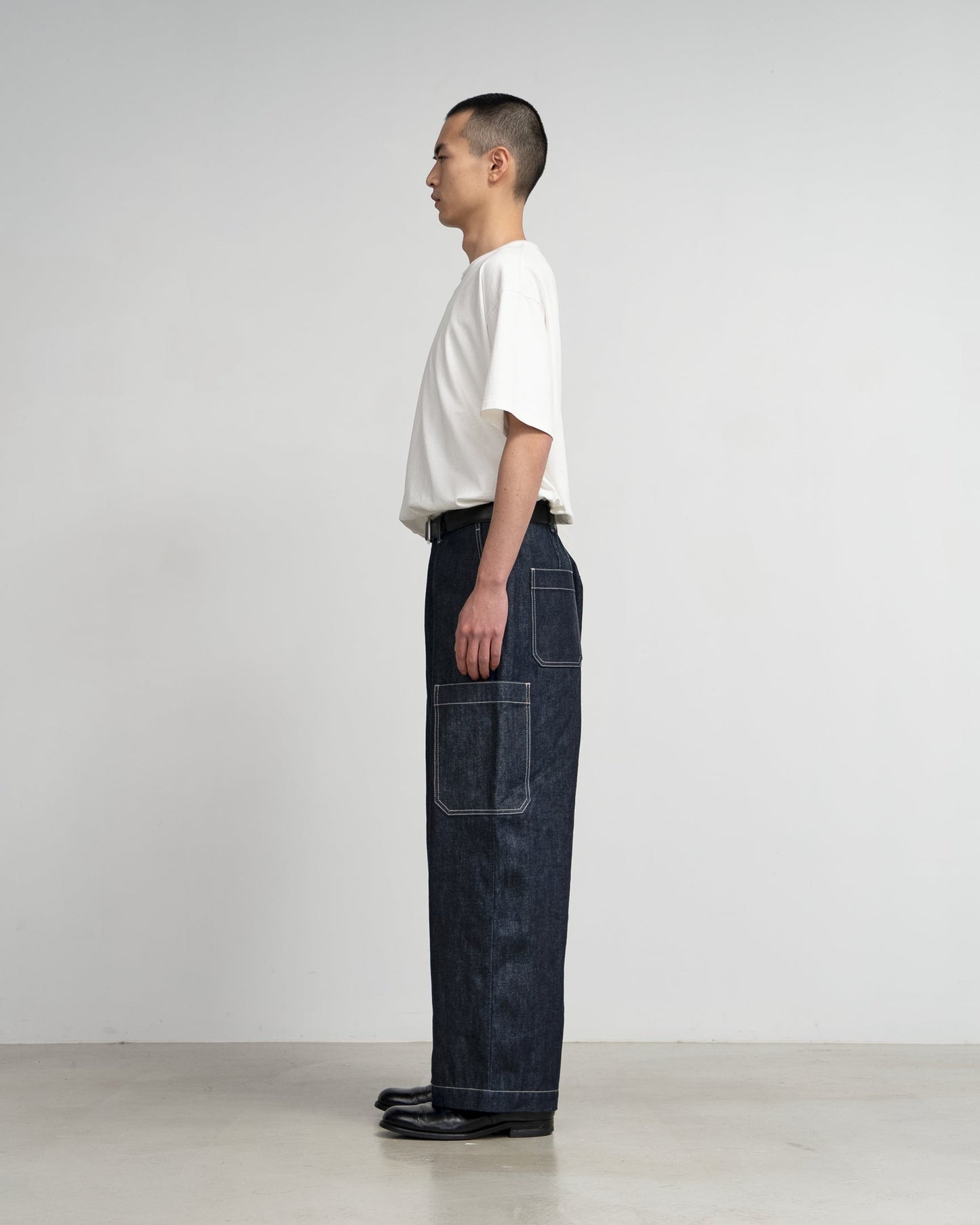 Graphpaper Selvage Denim Cargo Pants - RIGID