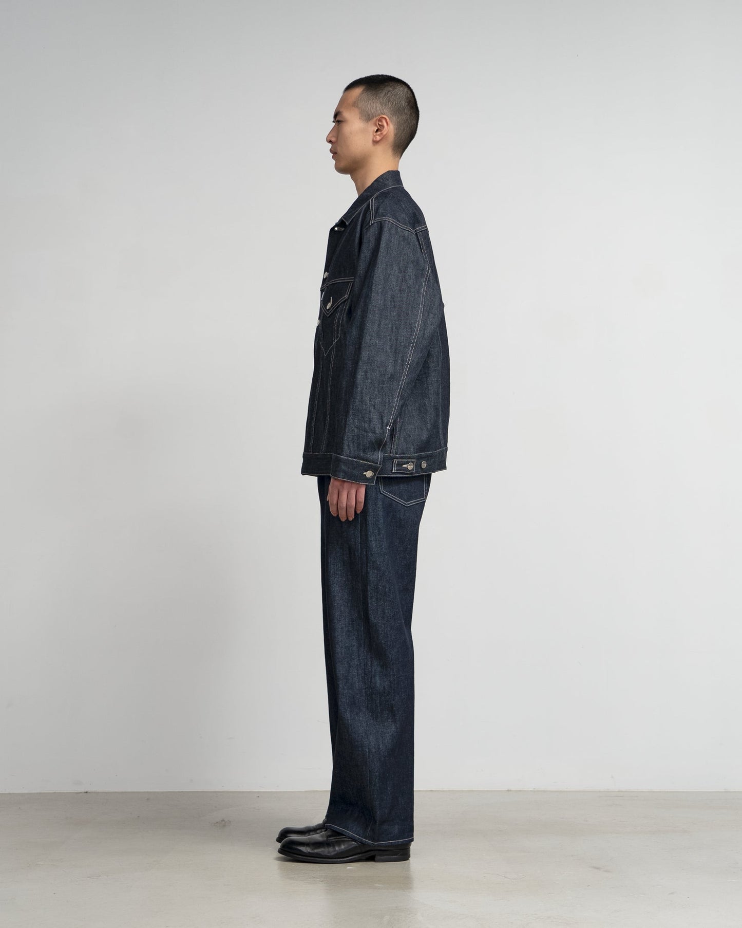 Graphpaper Selvage Denim Trucker Jacket - RIGID