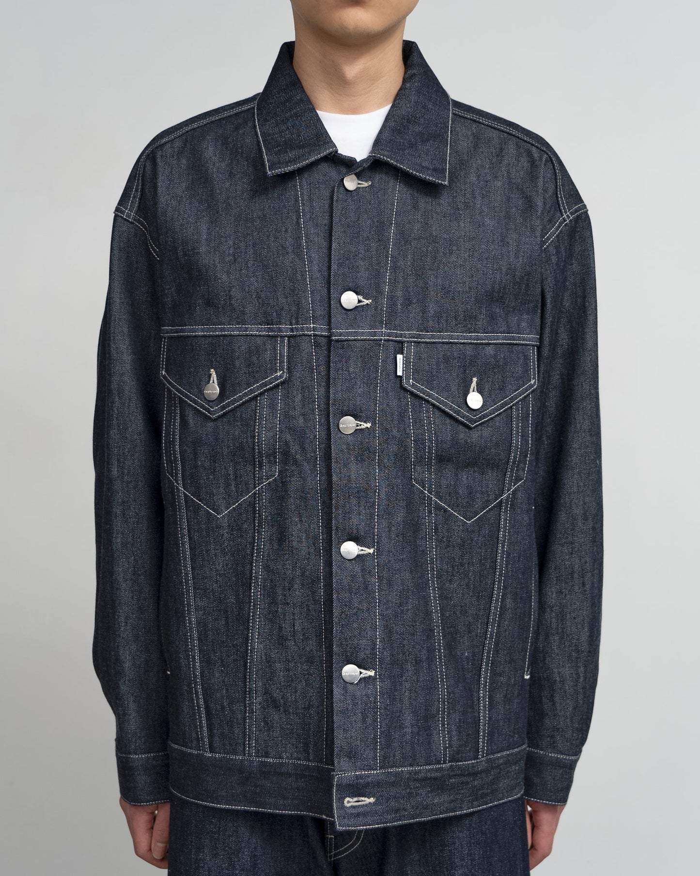 Graphpaper Selvage Denim Trucker Jacket - RIGID